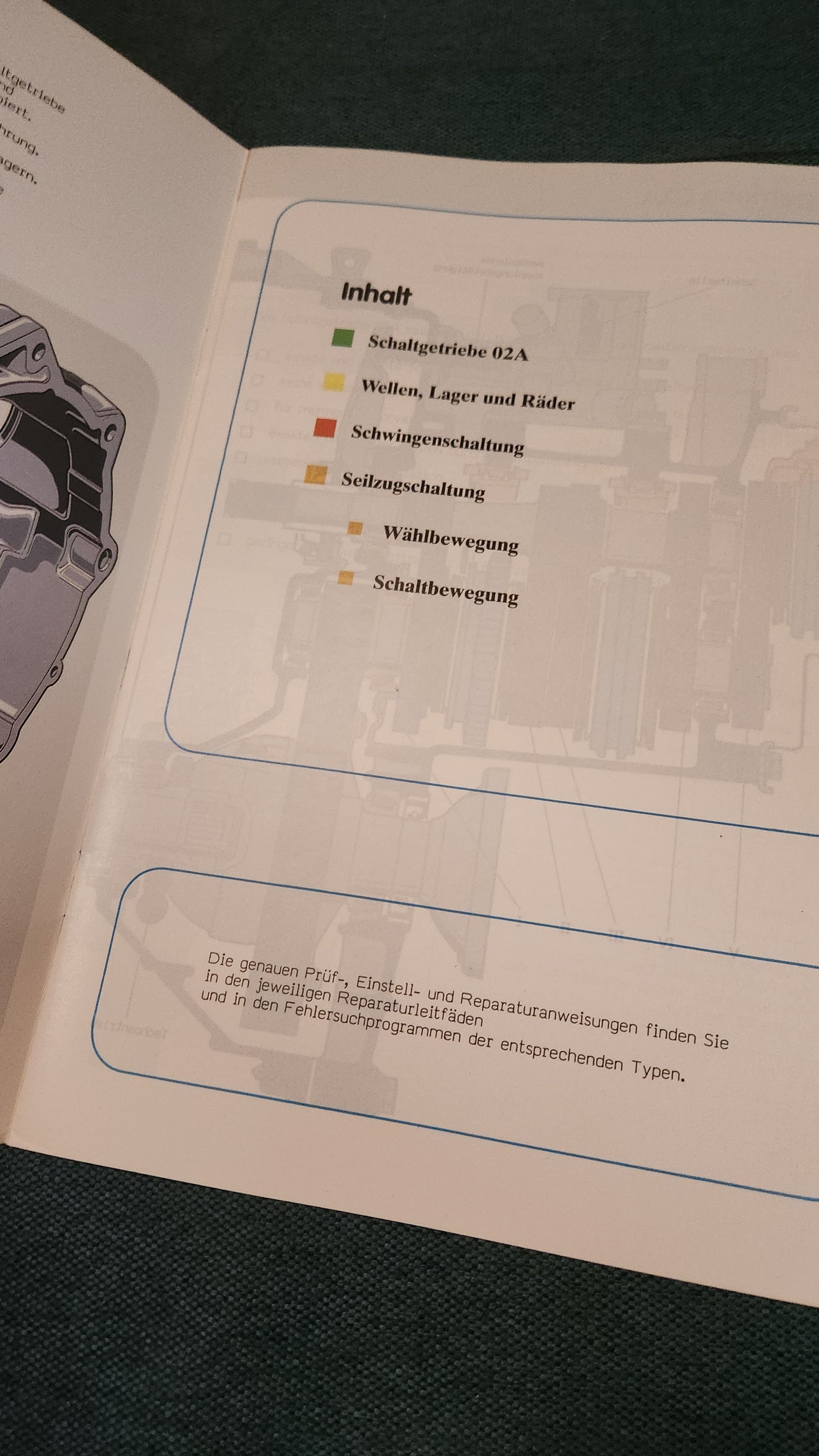 5-speed manual transmission 02A Self-study program no. 99 Repair manual Workshop manual