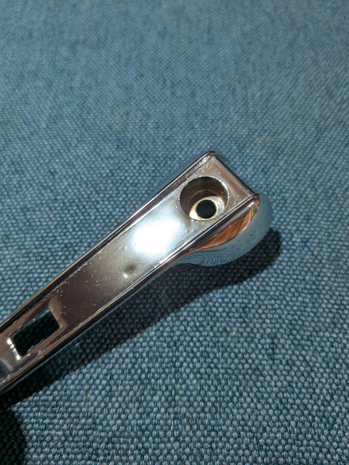 Fensterkurbel Chrom Blau Audi 80/90/B2/100/C2 431837581 NOS A6