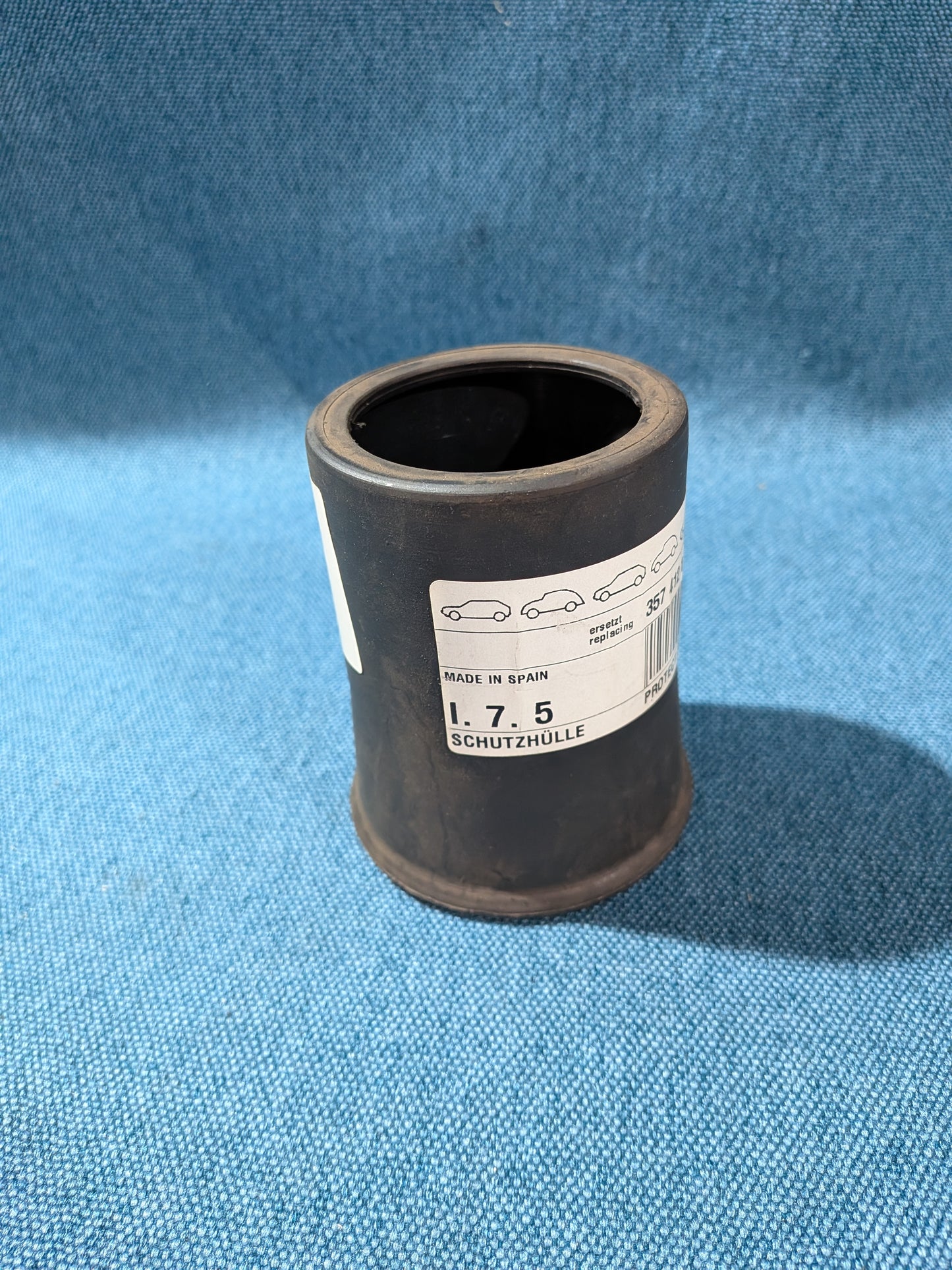 Schutzhülle Abdeckung Stoßdämpfer Golf 1/2 Jetta1/2 Scirocco 1/2 357412135 NOS/Neu A15