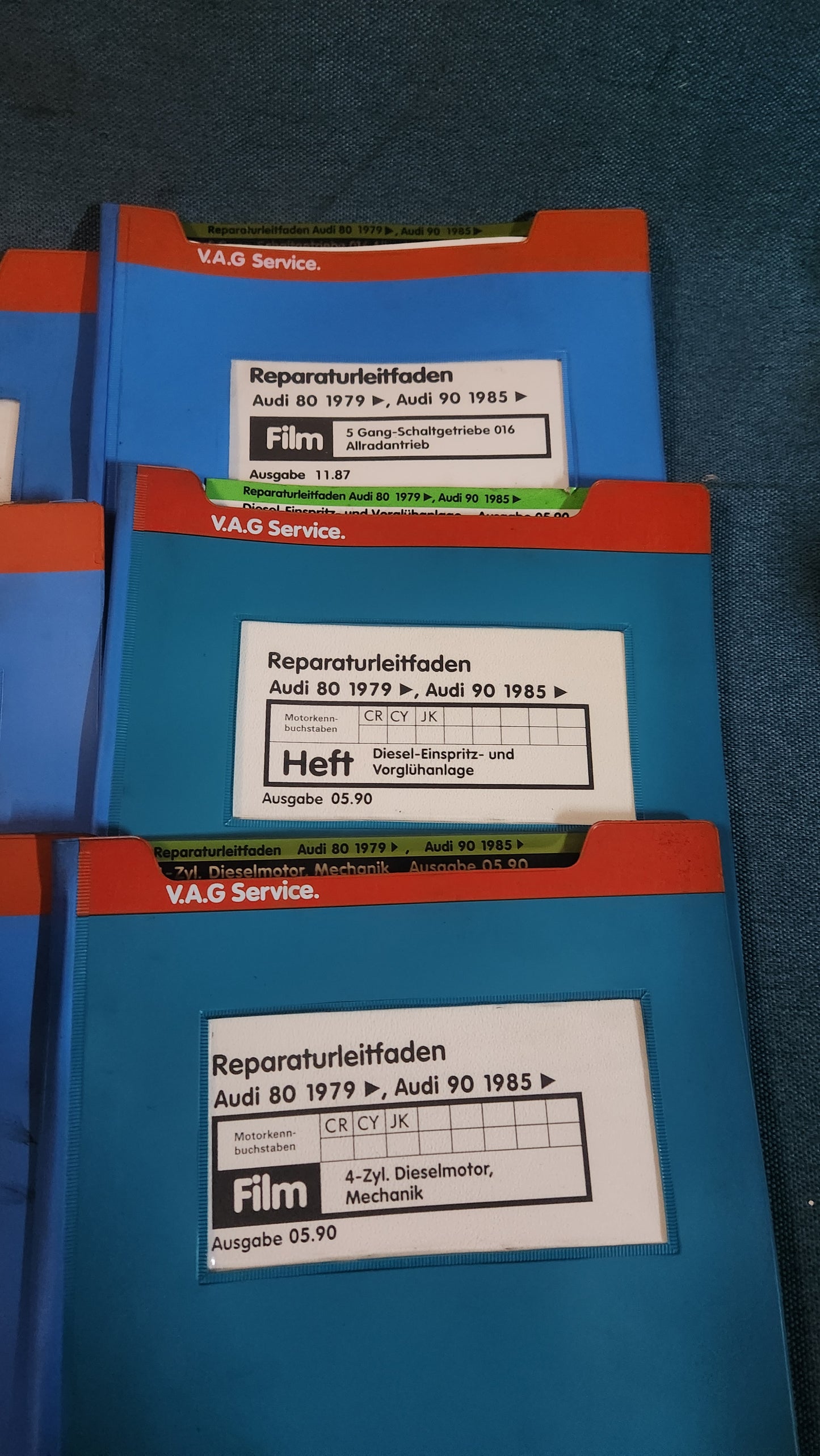 Audi 80/90 B2 Type 81/85 Repair Manual Workshop Manual