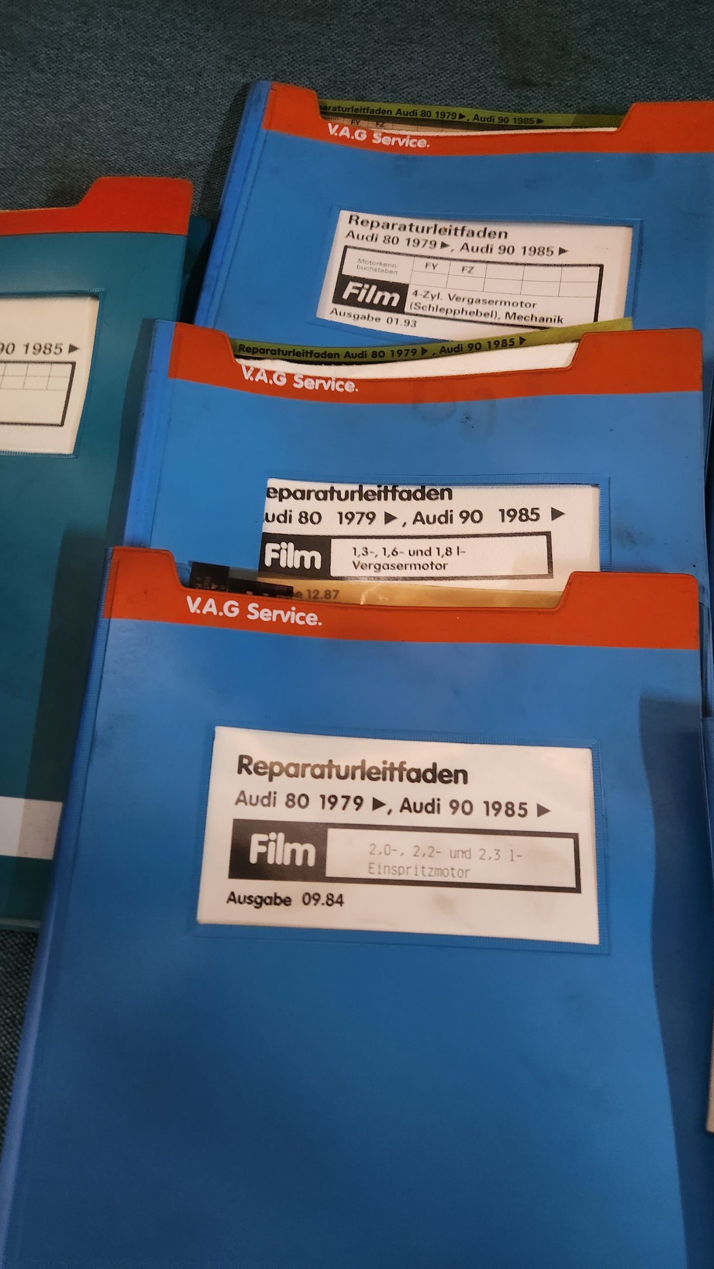 Audi 80/90 B2 Type 81/85 Repair Manual Workshop Manual