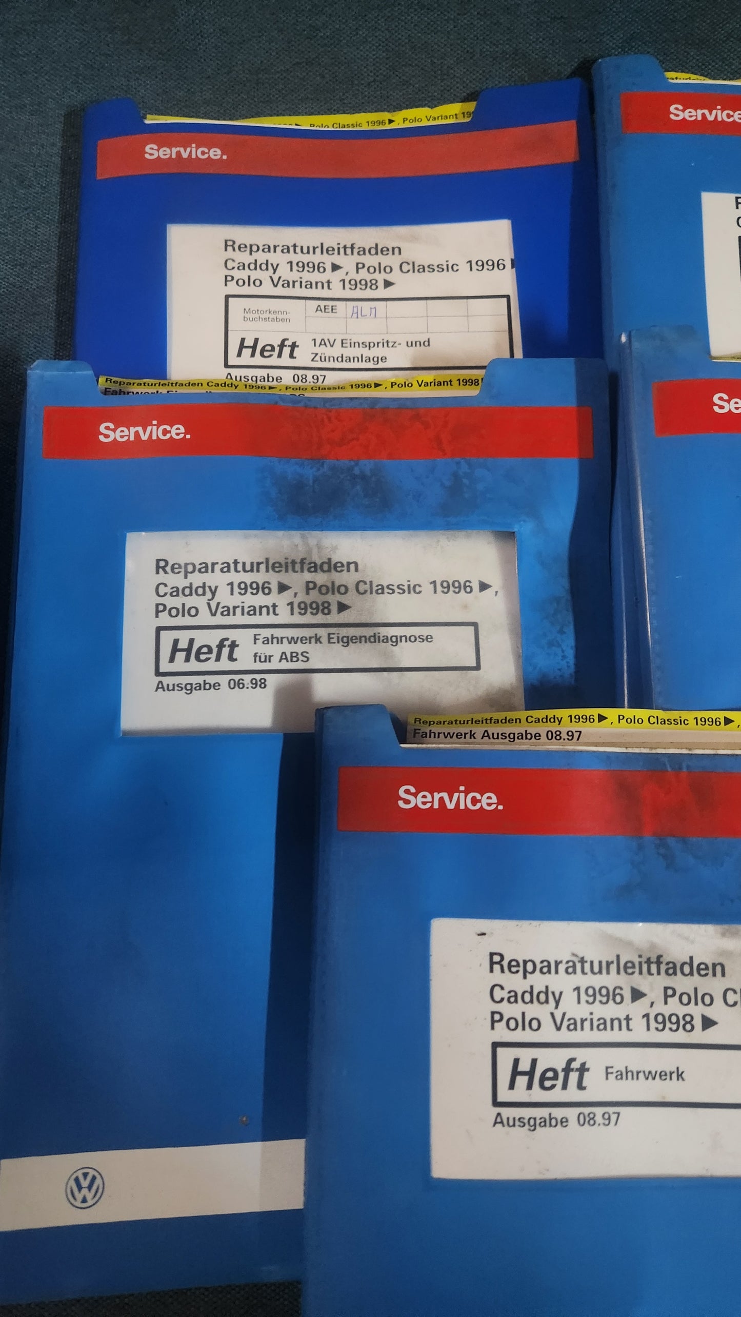 Polo 6N Caddy 9KV Reparaturleitfaden Werkstattbuch