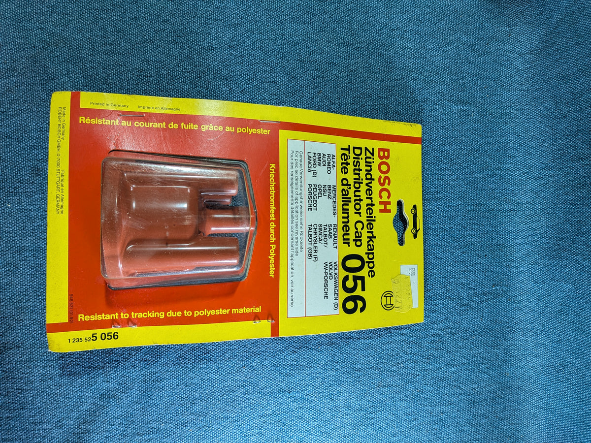 Distributor Cap Bosch 1235525056 Golf/Jetta/1/Iltis/Derby/Karmann Ghia/Kübelwagen/Beetle/Scirocco1/Porsche 914/Mercedes W115/Audi 50/80 B1/100/200/C1/C2 NOS/New B10