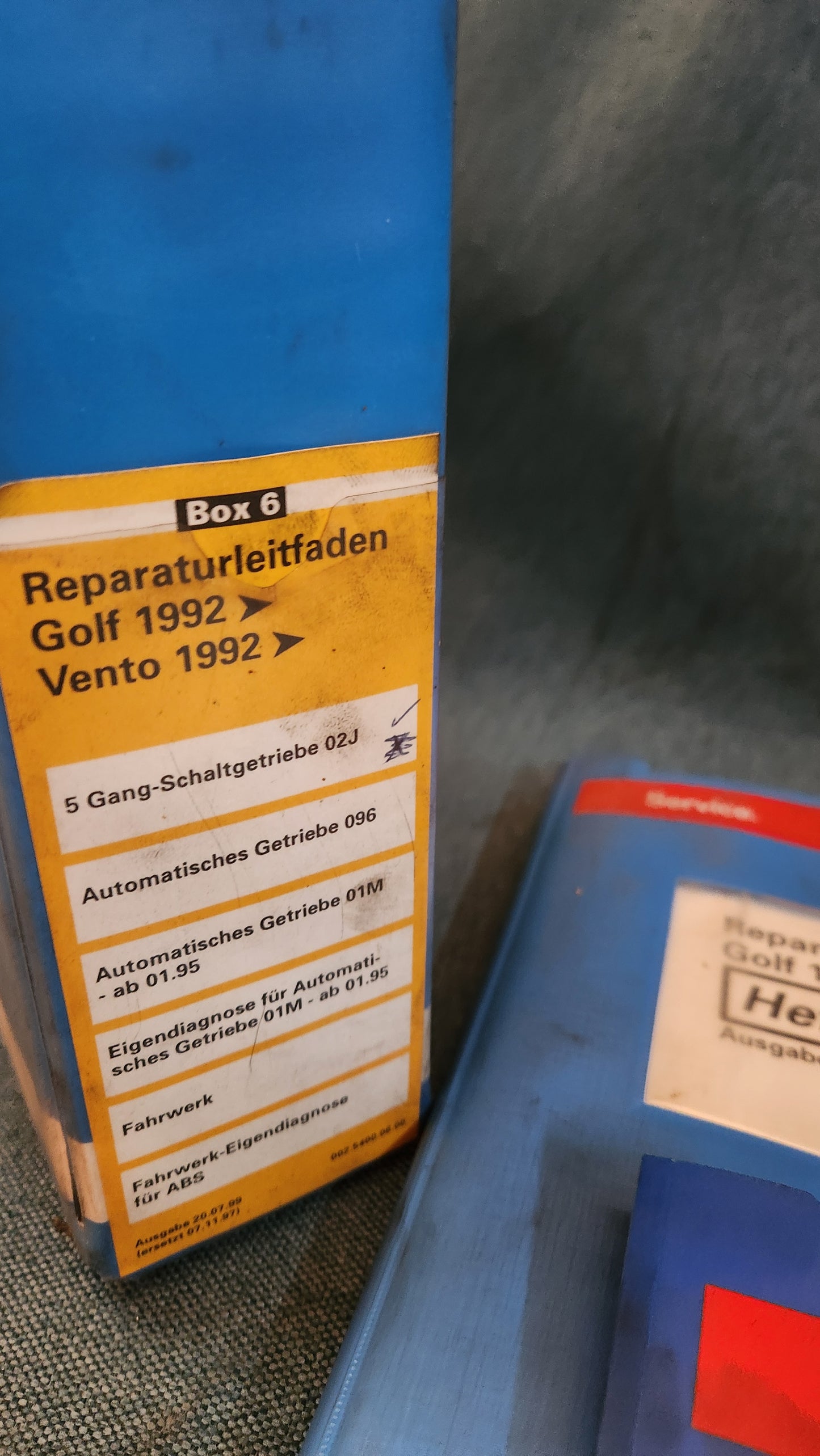 Golf 3 / Vento Reparaturleitfaden Werkstattbuch