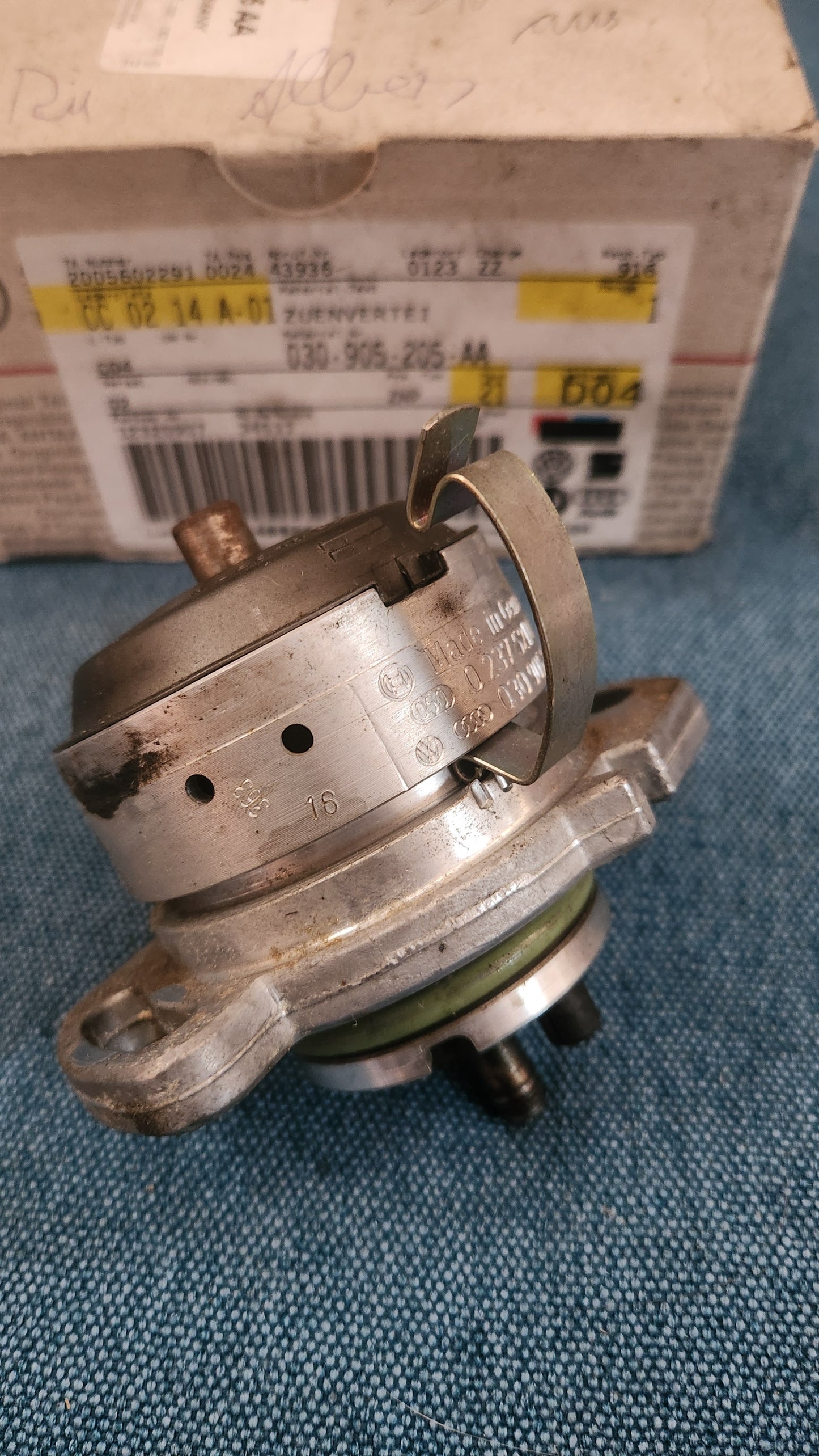Zündverteiler Golf/3/Vento/Polo 2 86C 030905205AA Gebraucht, aber wie Neu G3