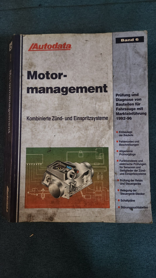 Auto Data Engine Management Combined Ignition and Injection Systems Workshop Manual