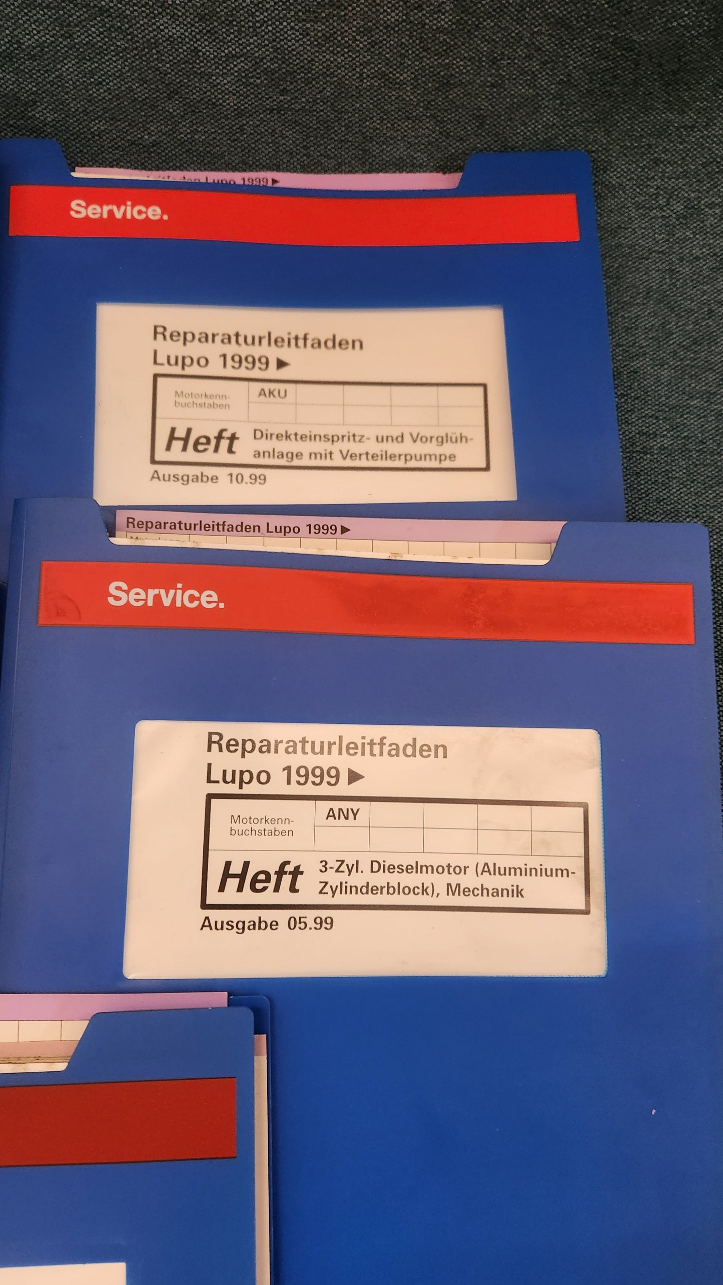 Lupo Reparaturleitfaden Werkstattbuch