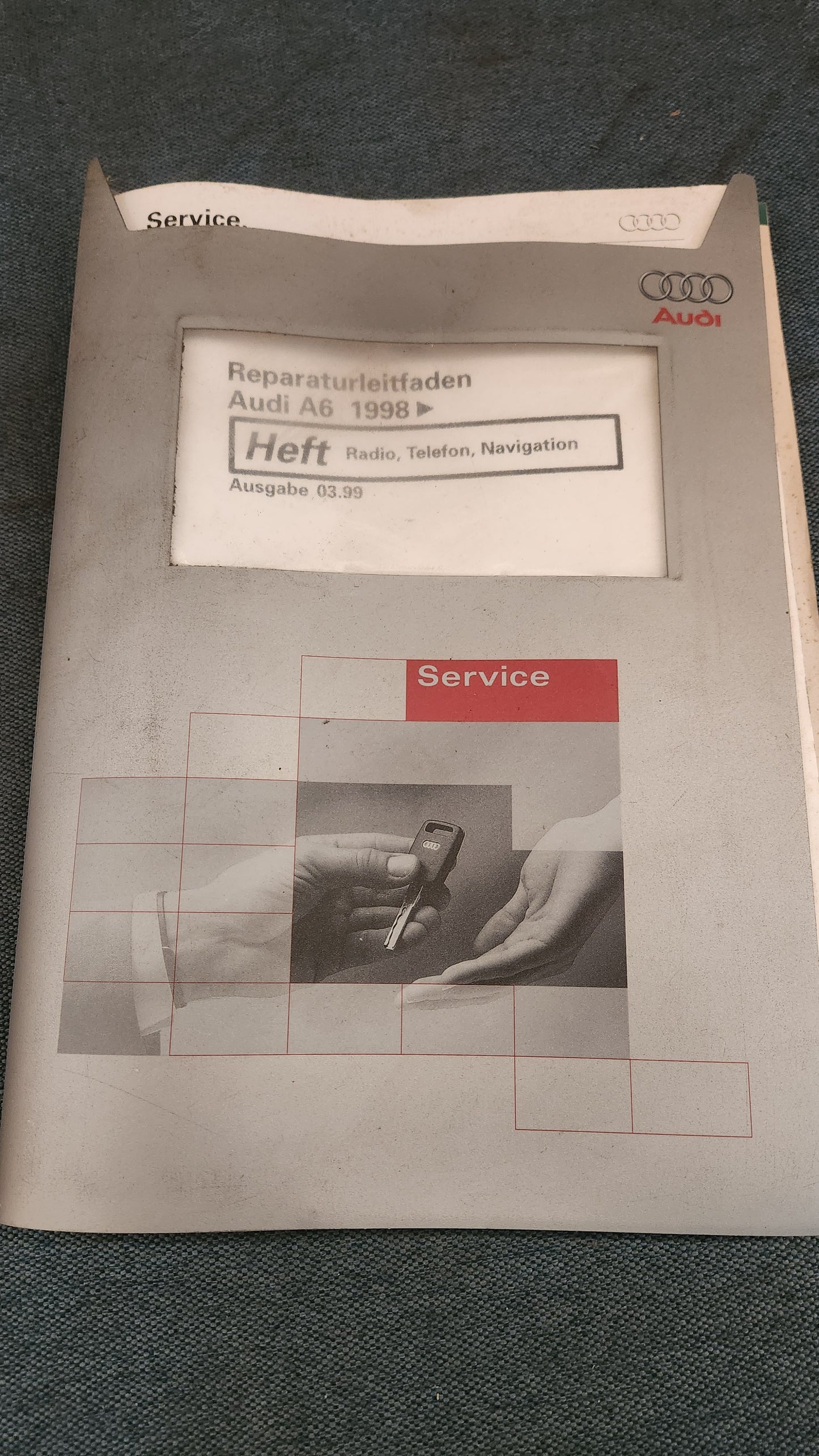 Audi A6 C5 Radio Telefon Navigation Reparaturleitfaden Werkstattbuch
