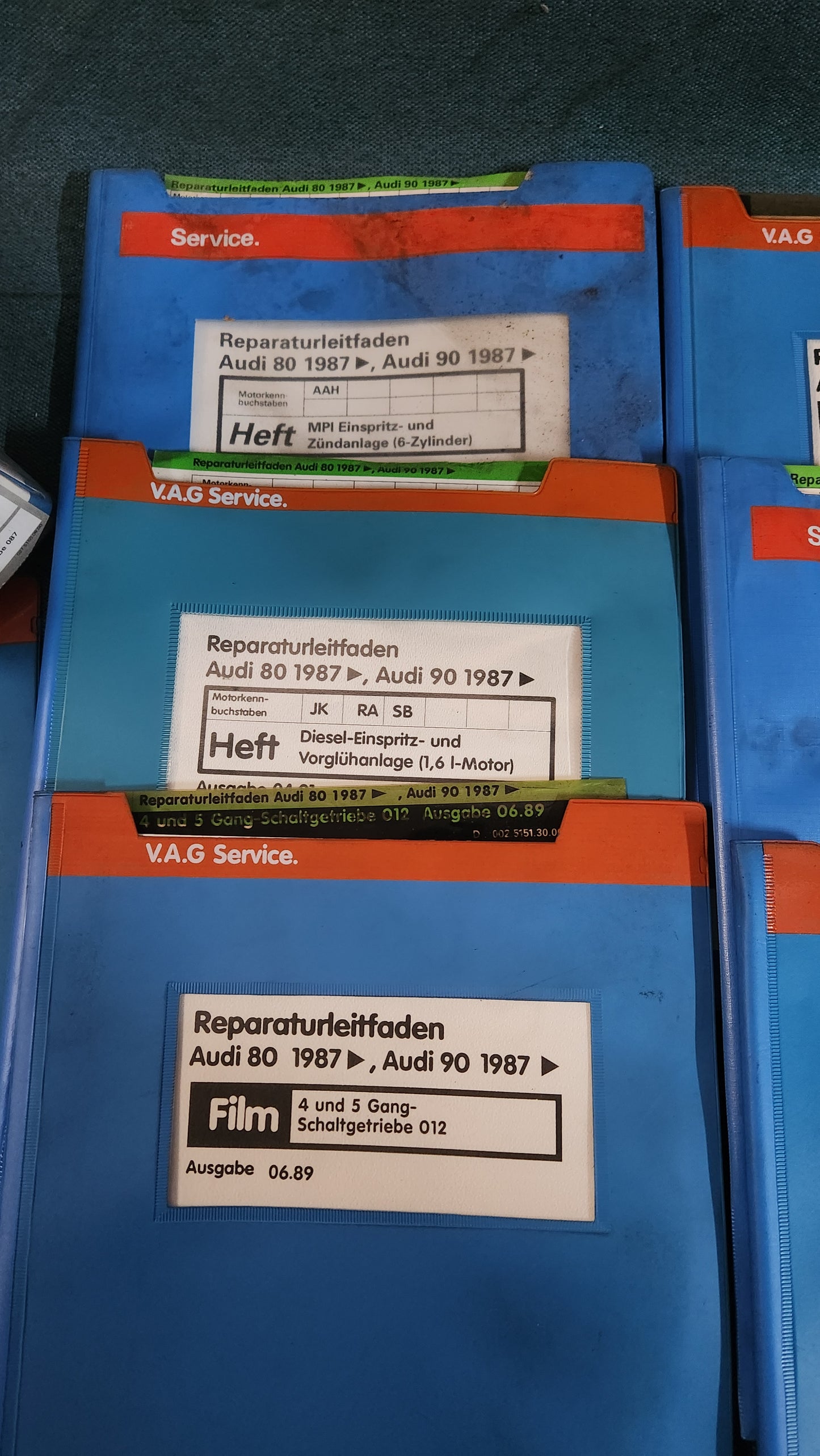 Audi 80/90 B3 Reparaturleitfaden Werkstattbuch