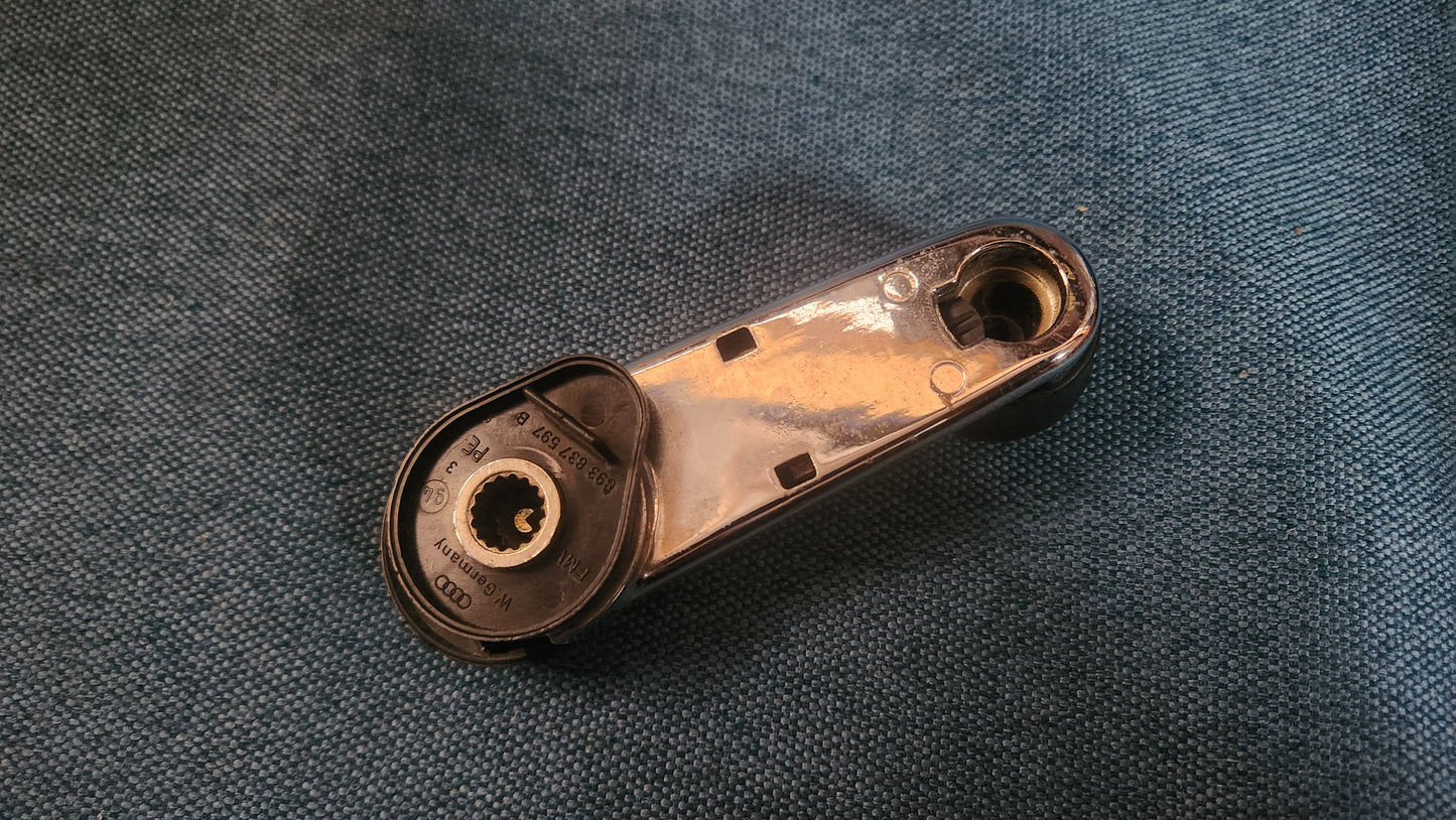 Audi 80 90 100 A4 B3 B4 C4 B5 window crank 893837597B Nos A2