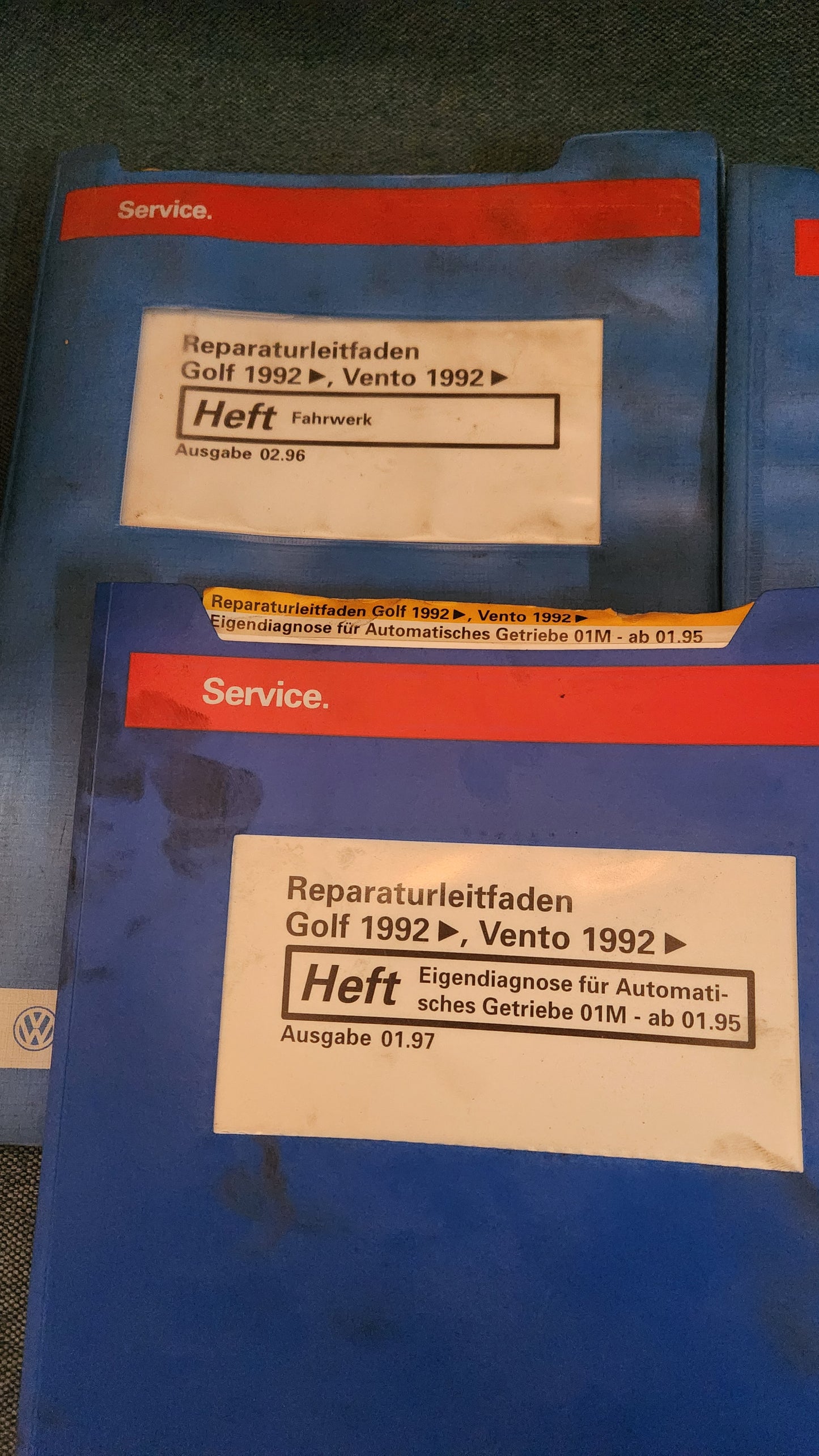 Golf 3 / Vento Reparaturleitfaden Werkstattbuch