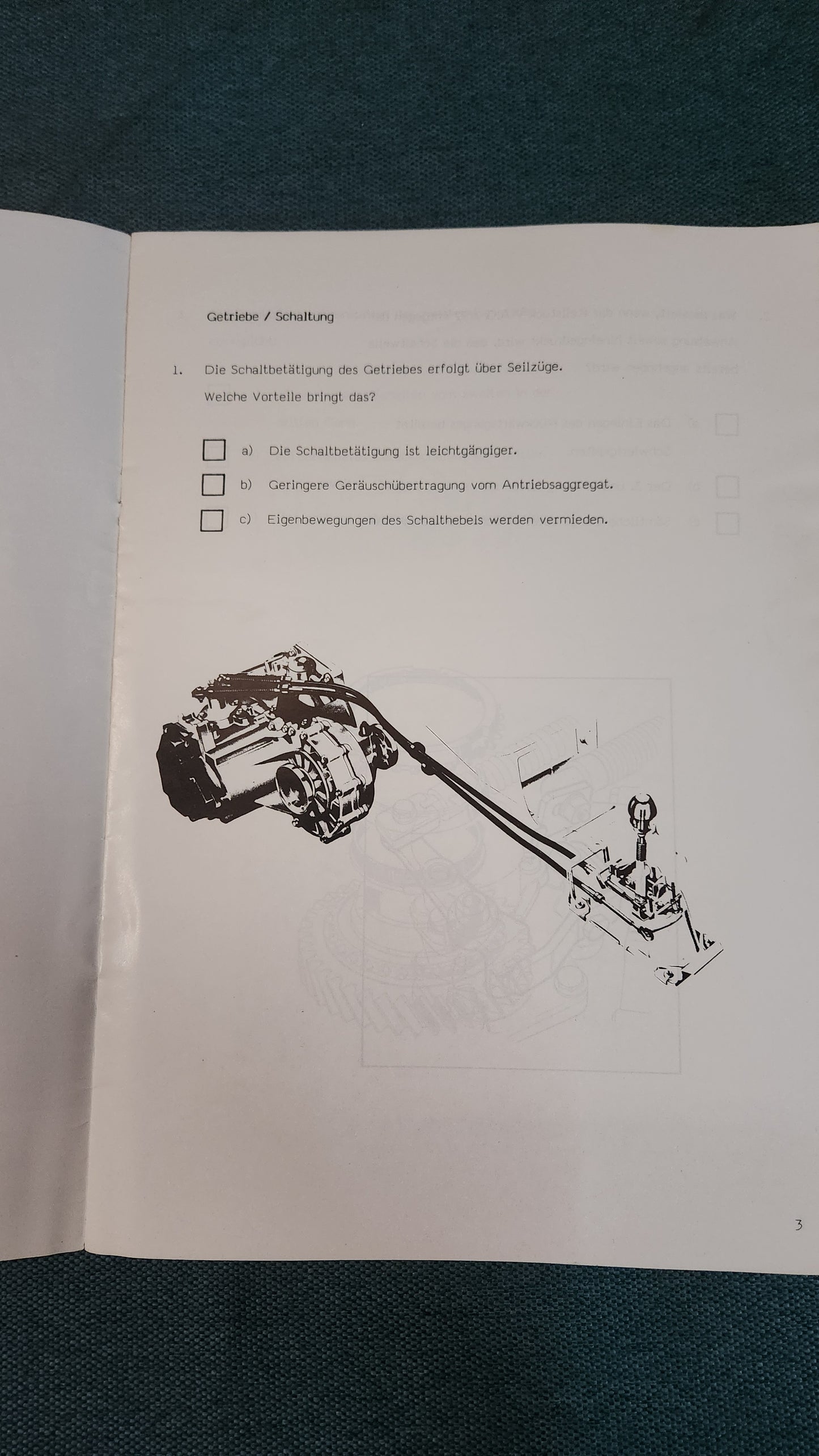 Passat 1988 B3 35I Self-study program Repair manual Workshop manual Company training