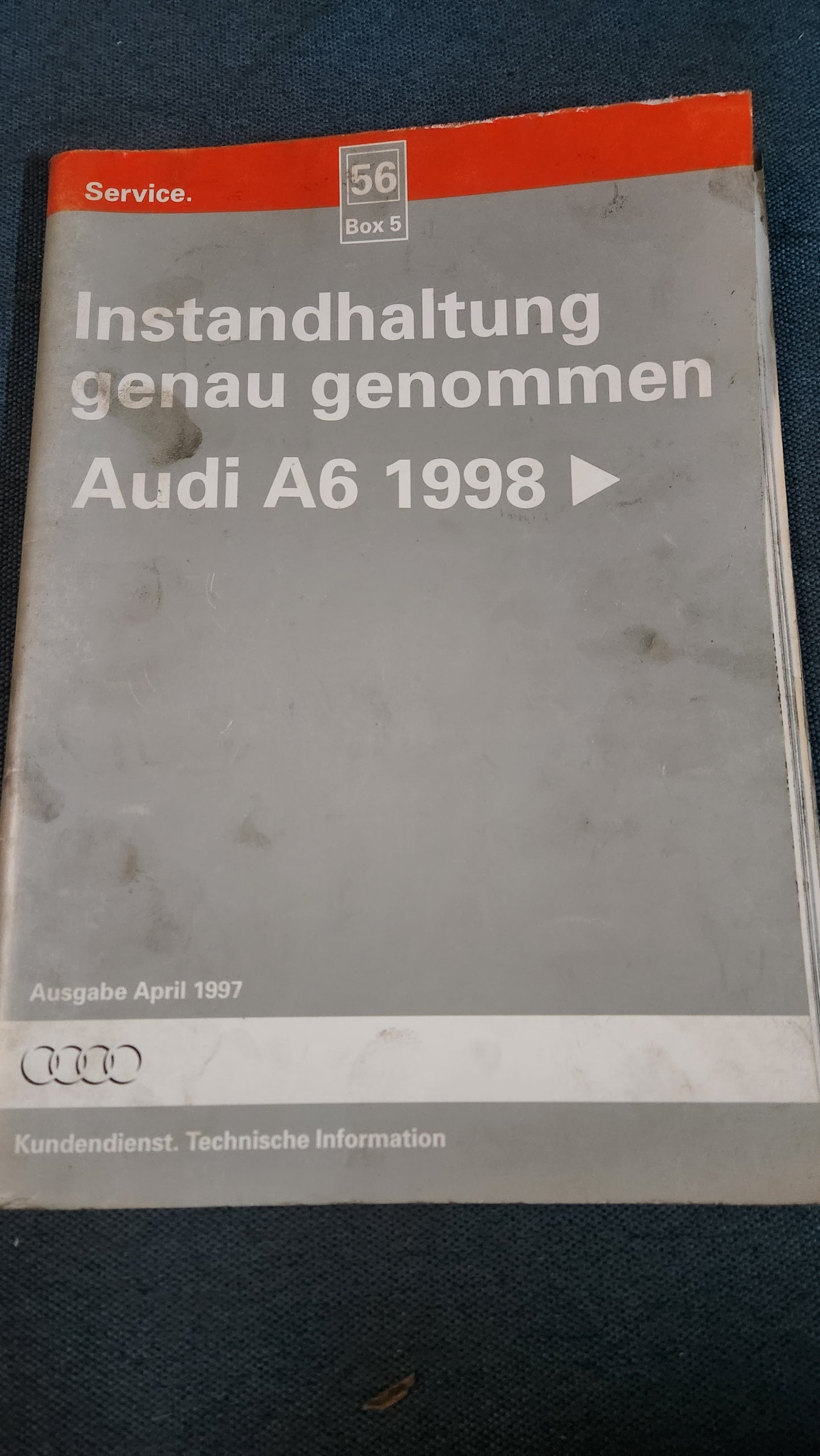 Audi A6 C5 Instandhaltung genau genommen Reparaturleitfaden Werkstattbuch