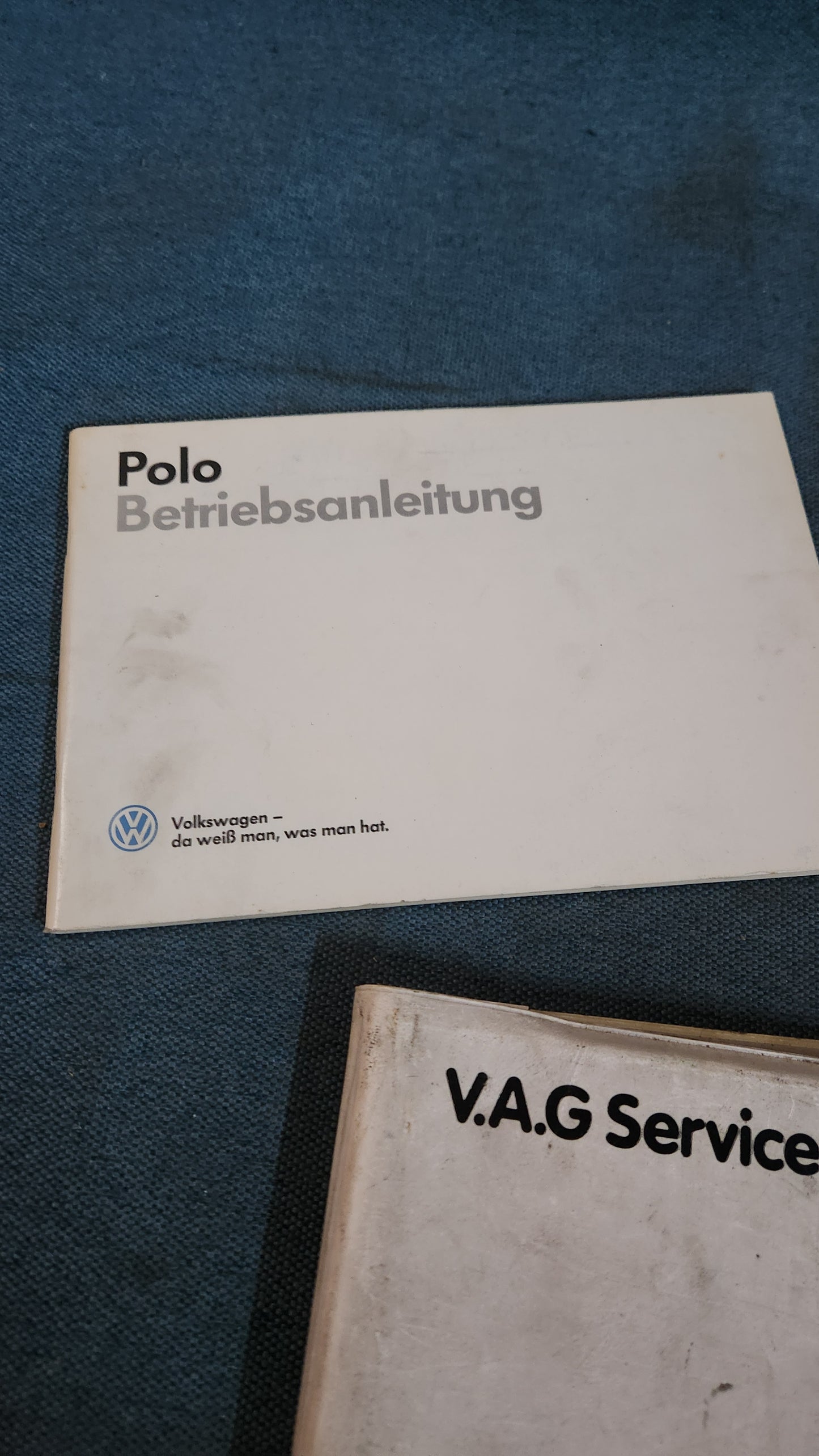 Polo 86C Betriebsanleitung Bedienungsanleitung Service Heft Bordmappe