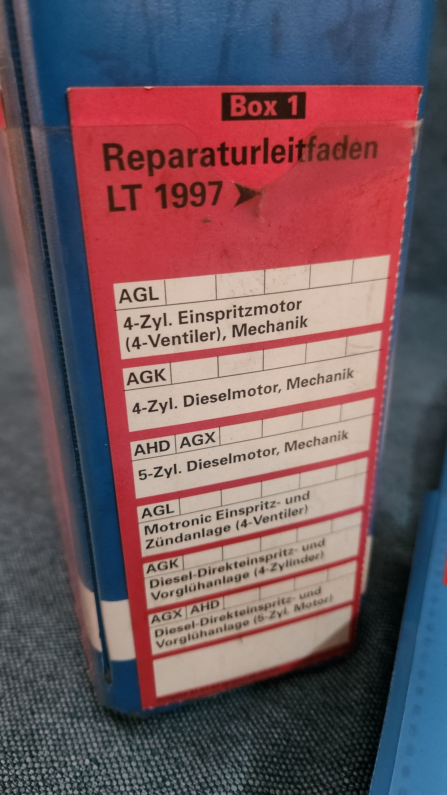 LT 2 D Reparaturleitfaden Werkstattbuch Z1