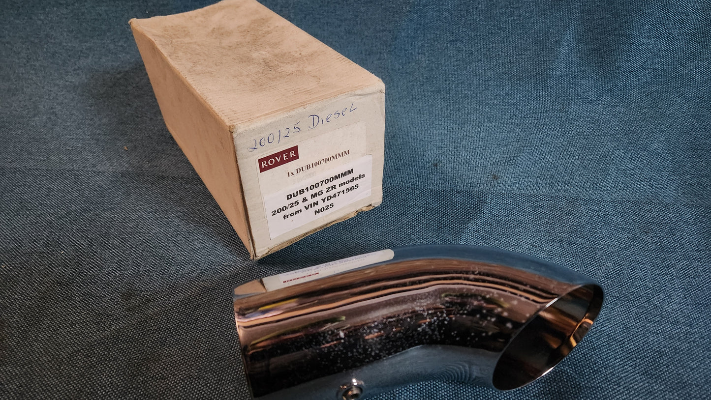 Exhaust trim Rover 200/25 MG ZR DUB100700MMM Nos A3