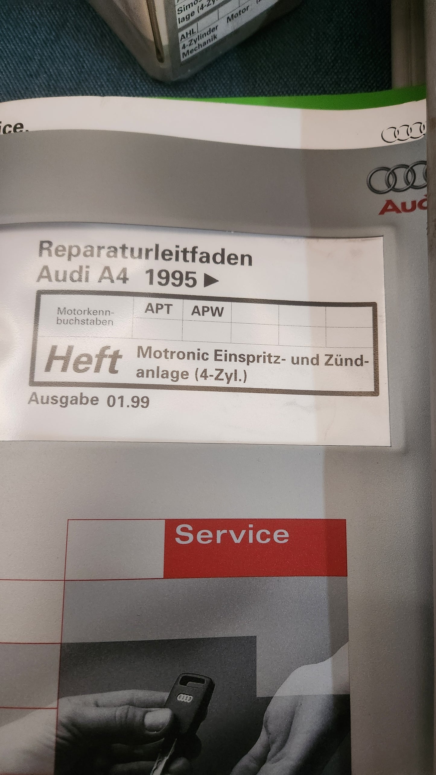Repair manual, workshop manual