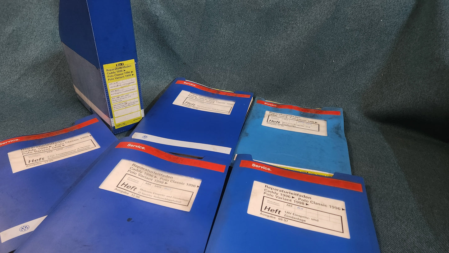 Polo 6N Typ 3 Caddy 9KV Reparaturleitfaden Werkstattbuch