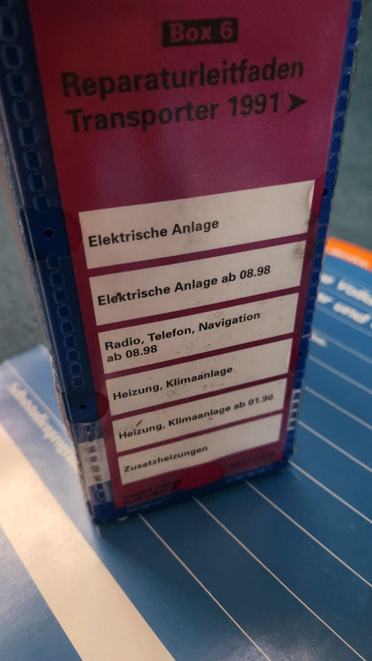 T4 Bus Reparaturleitfaden Werkstattbuch