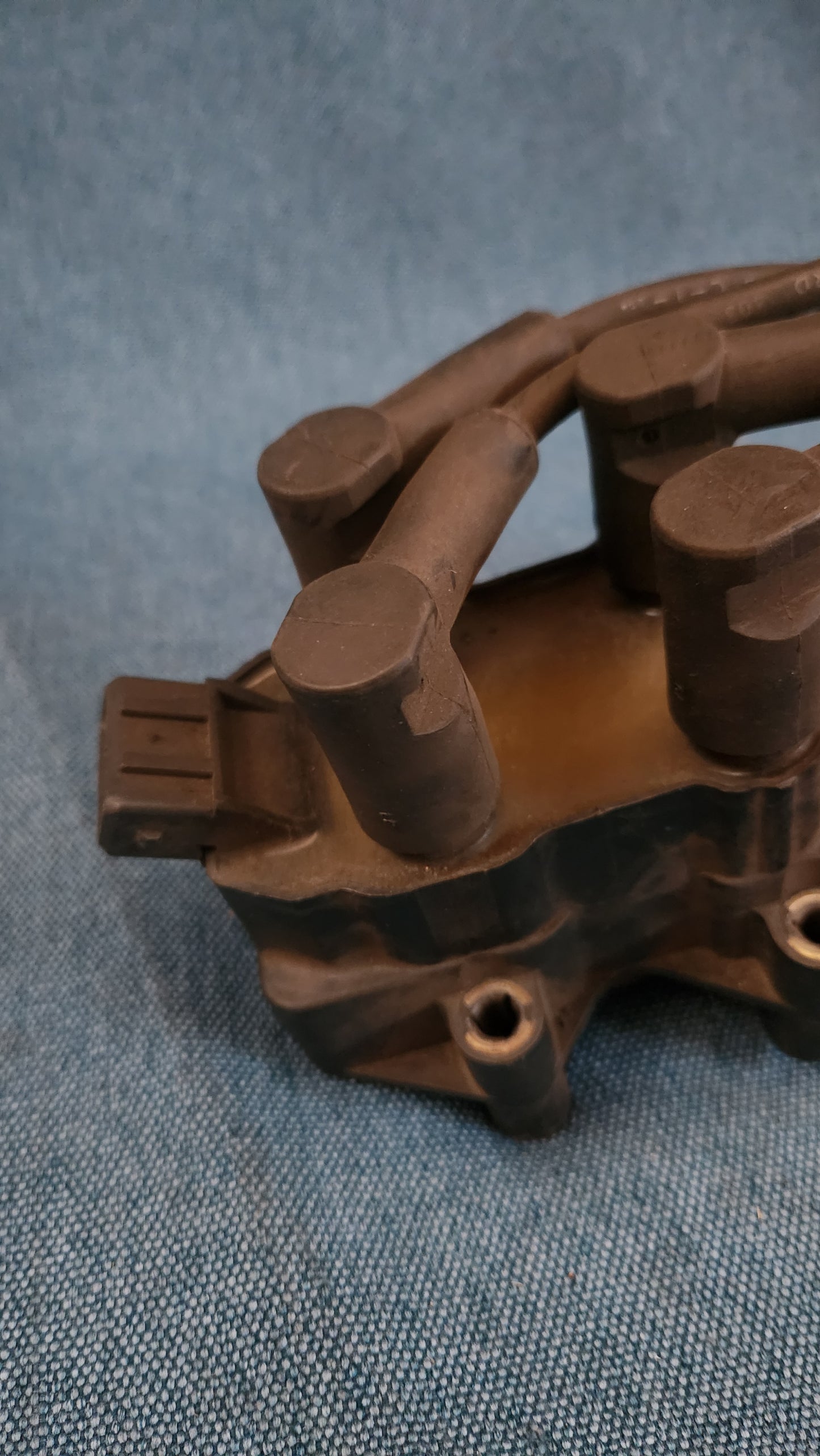 Zündspule mit Zündkabel Peugeot 106 96074054  Gebraucht N2
