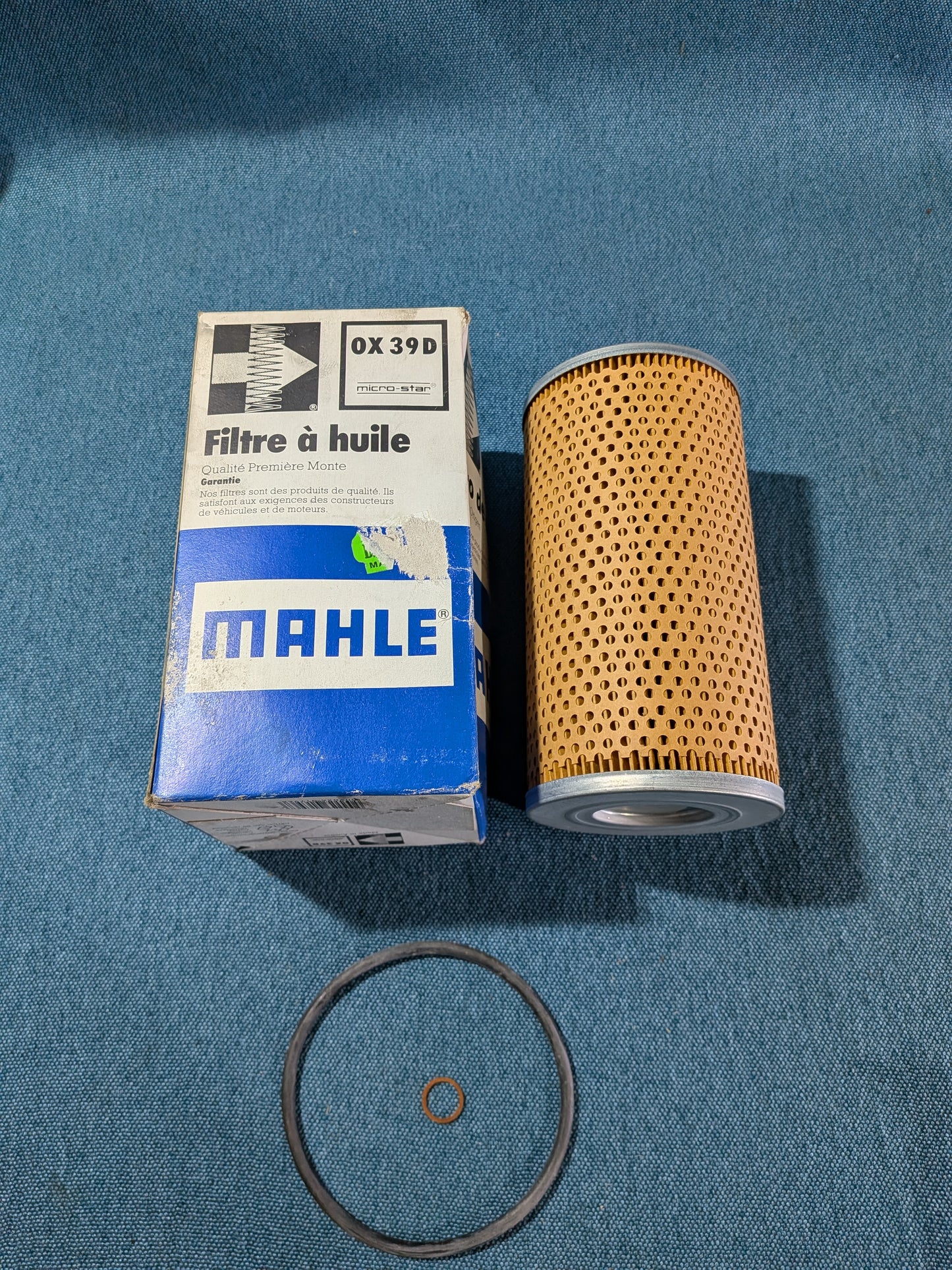 Oil filter Mahle OX39D BMW/E28/E30 11429064275 NOS/New A26