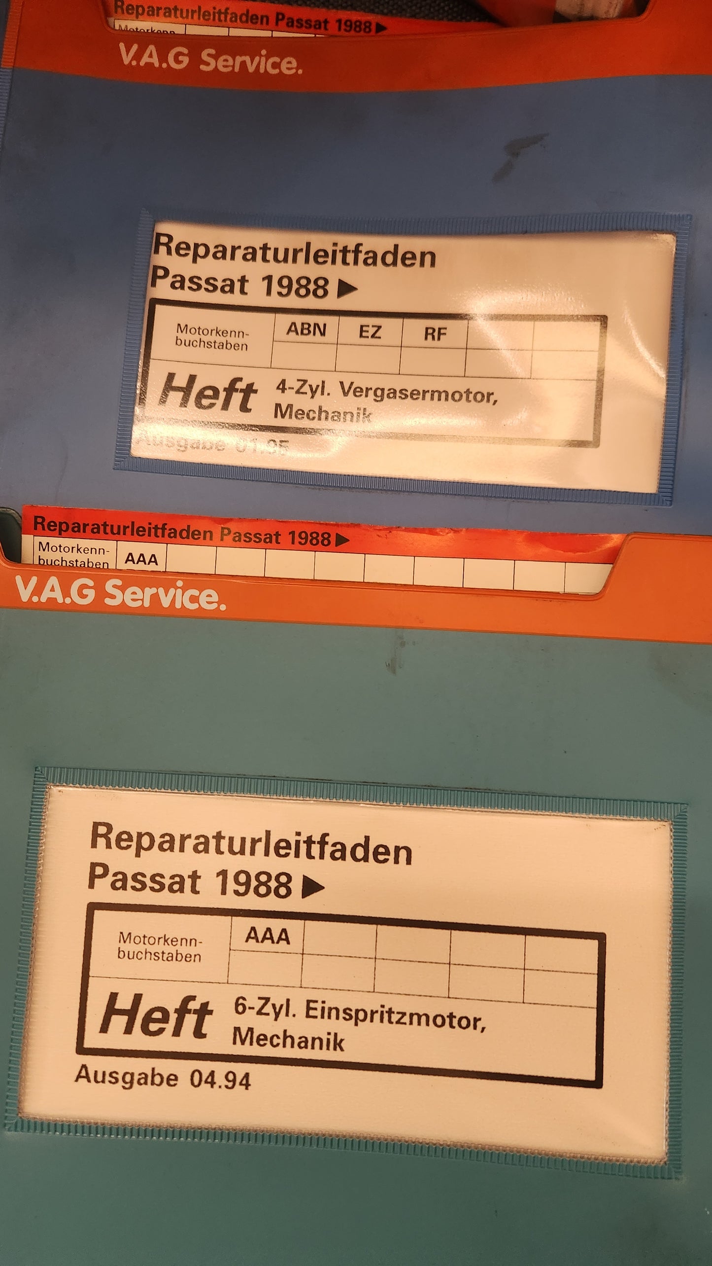 Passat B3 35I Reparaturleitfaden Werkstattbuch Z1