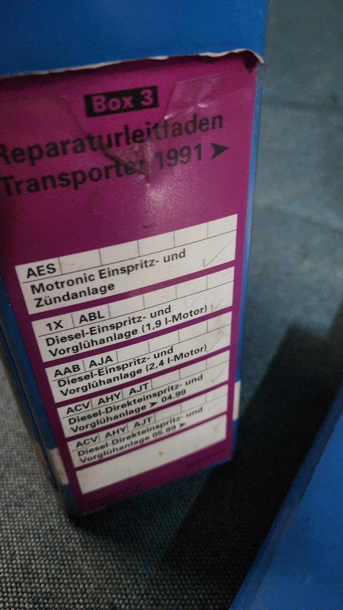 T4 Bus Reparaturleitfaden Werkstattbuch