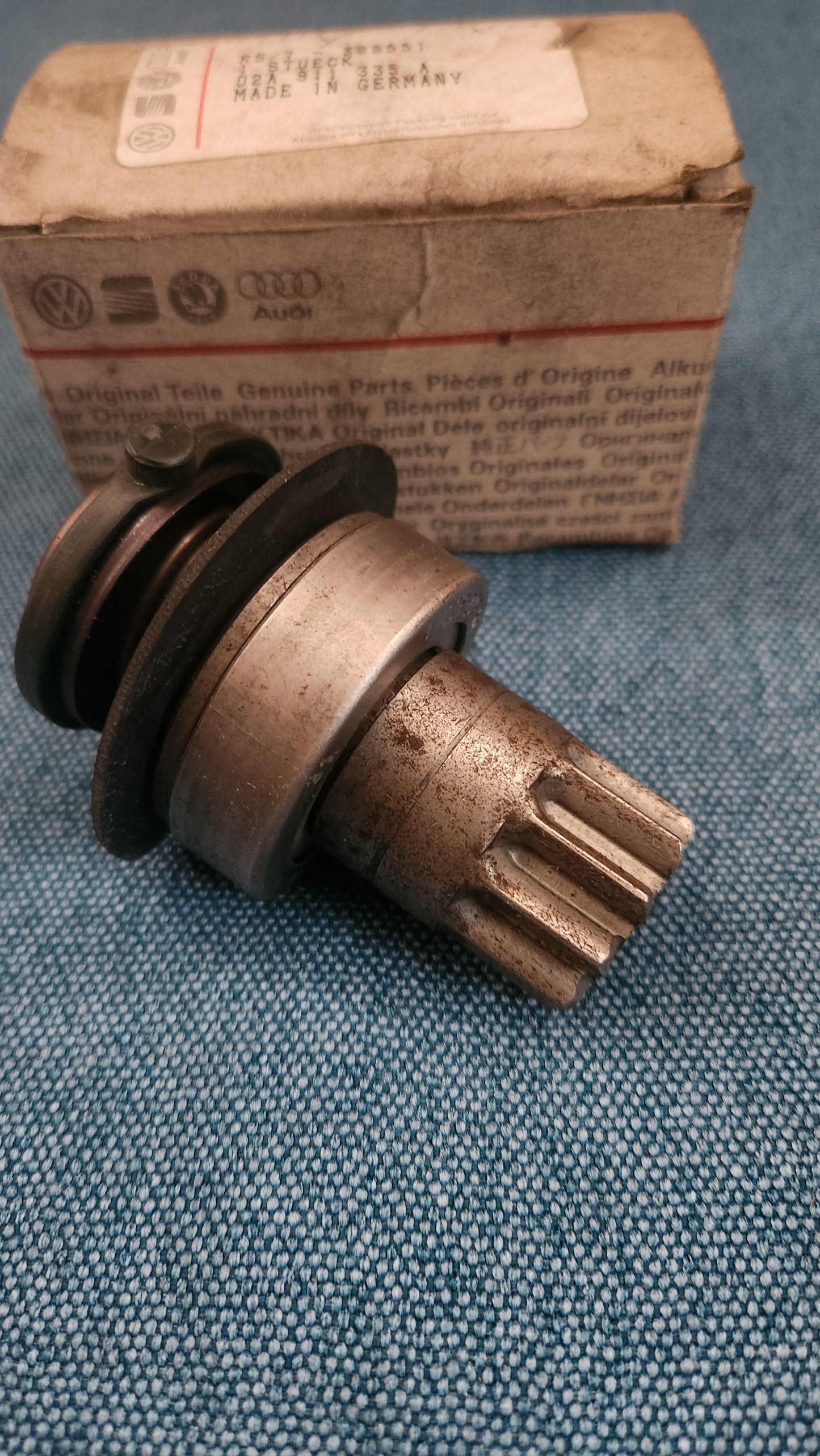 Freilaufgetriebe für Anlasser Golf/Jetta/2/Passat B3/Corrado 02A911335A Nos M6