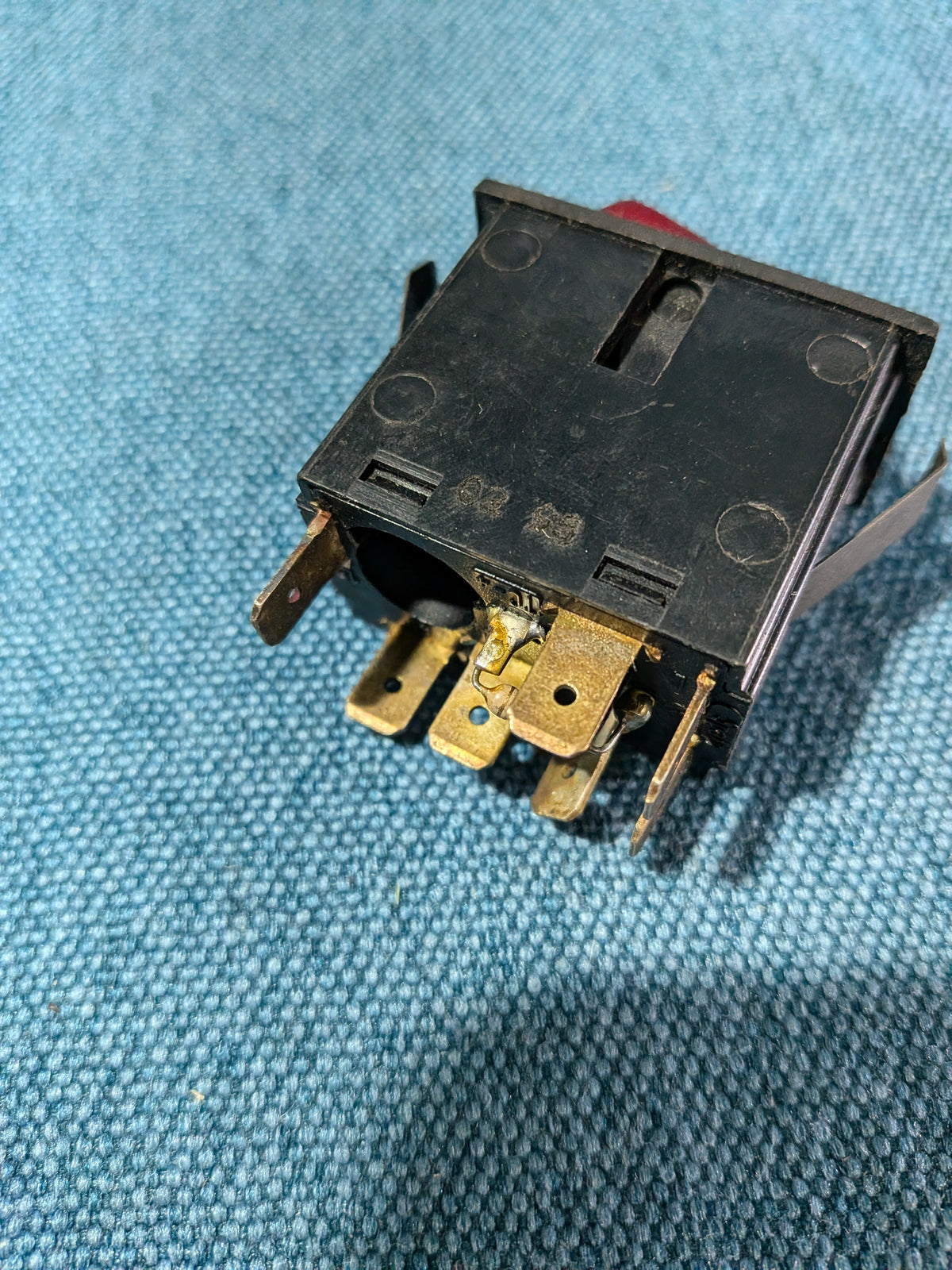 Hazard Warning Light Switch Golf/Jetta/1/Caddy14D/LT1/Passat/B1/B2/Polo 86C/Santana/Scirocco2/T3 Bus 161953235B NOS K2