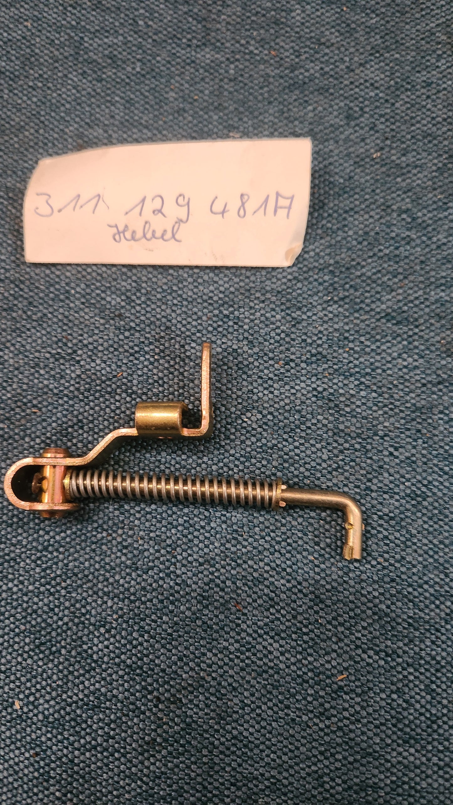 VW Käfer T2 Typ 3 Verbindungsstange Pumpendeckel Vergaser Solex 311129481A Nos S5