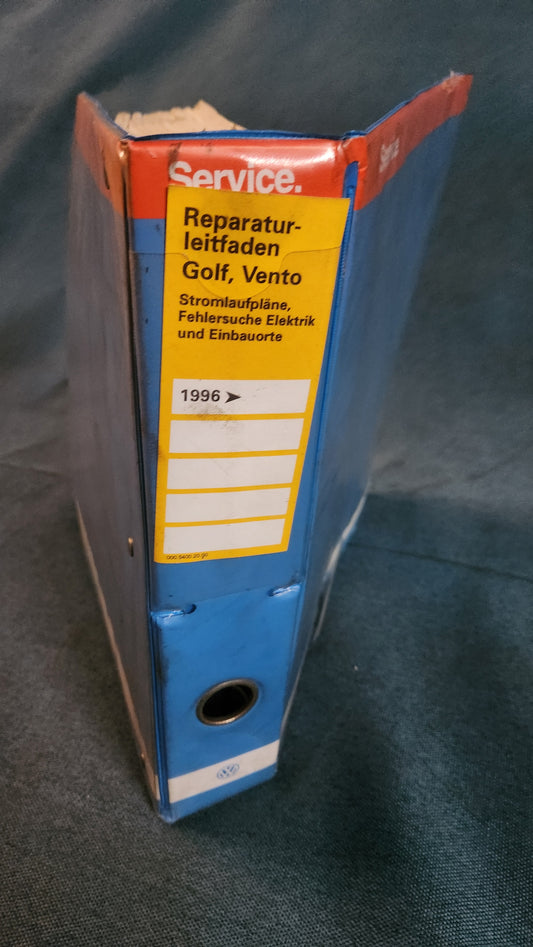 Golf 3 / Vento Stromlaufpläne Reparaturleitfaden Werkstattbuch