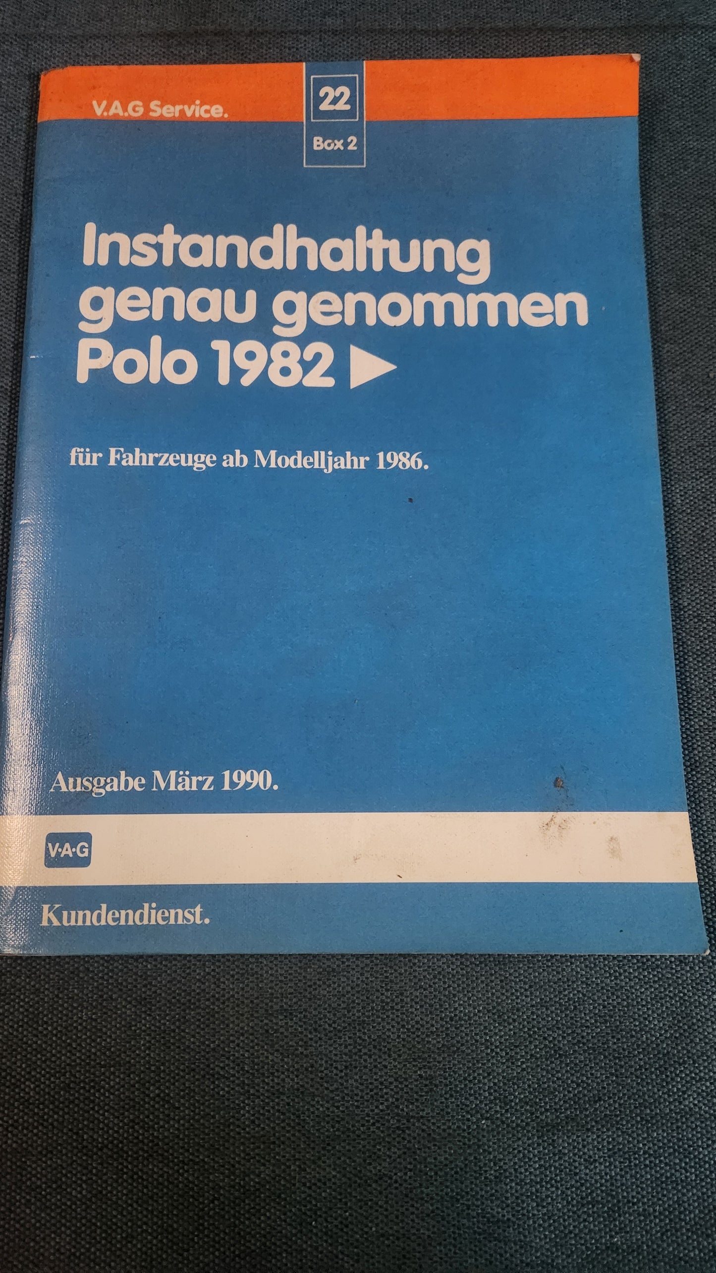 Polo 86C Instandhaltung genau genommen Reparaturleitfaden Werkstattbuch