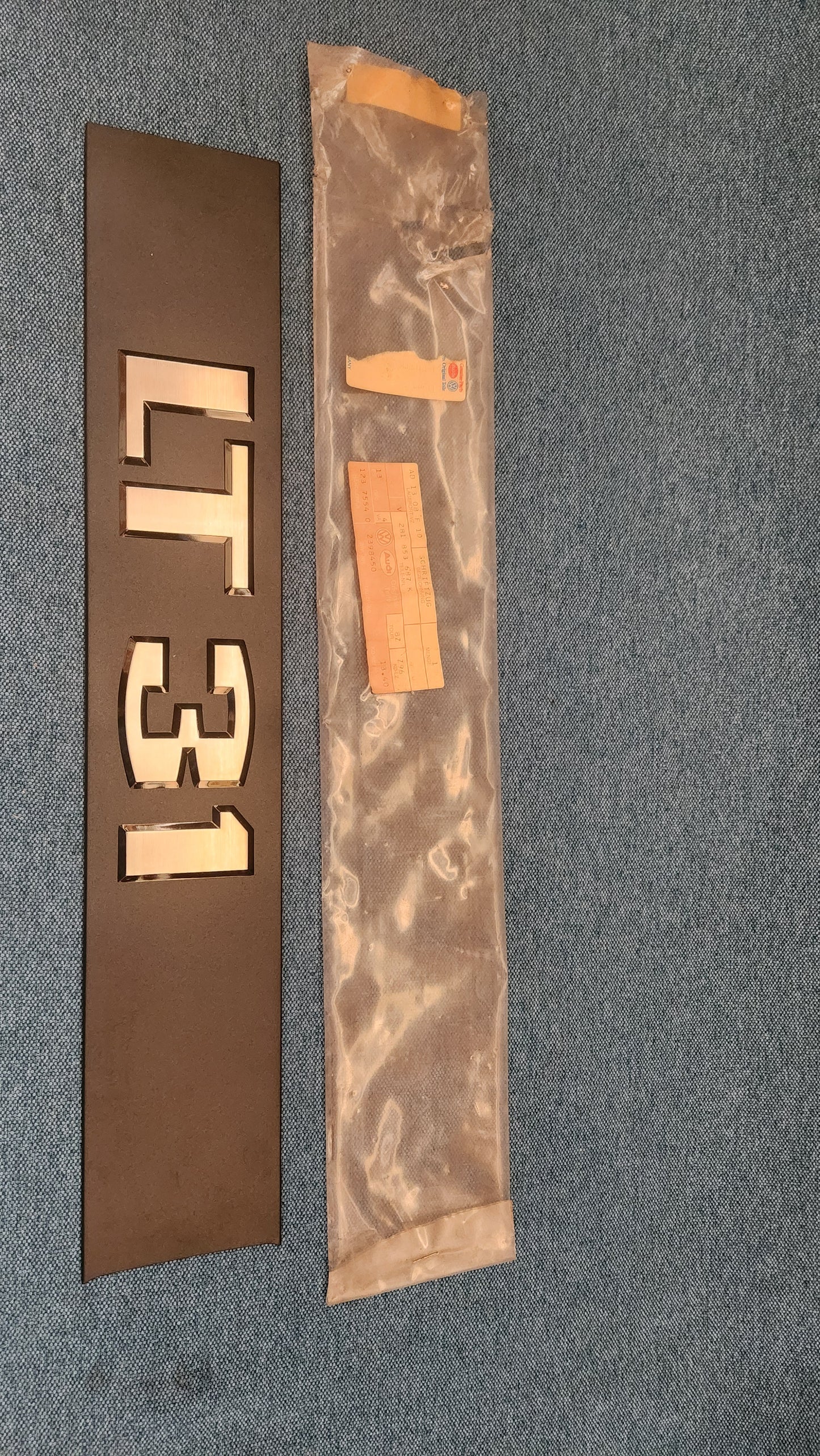 Lettering LT 31 rear LT1 281853687K NOS N4
