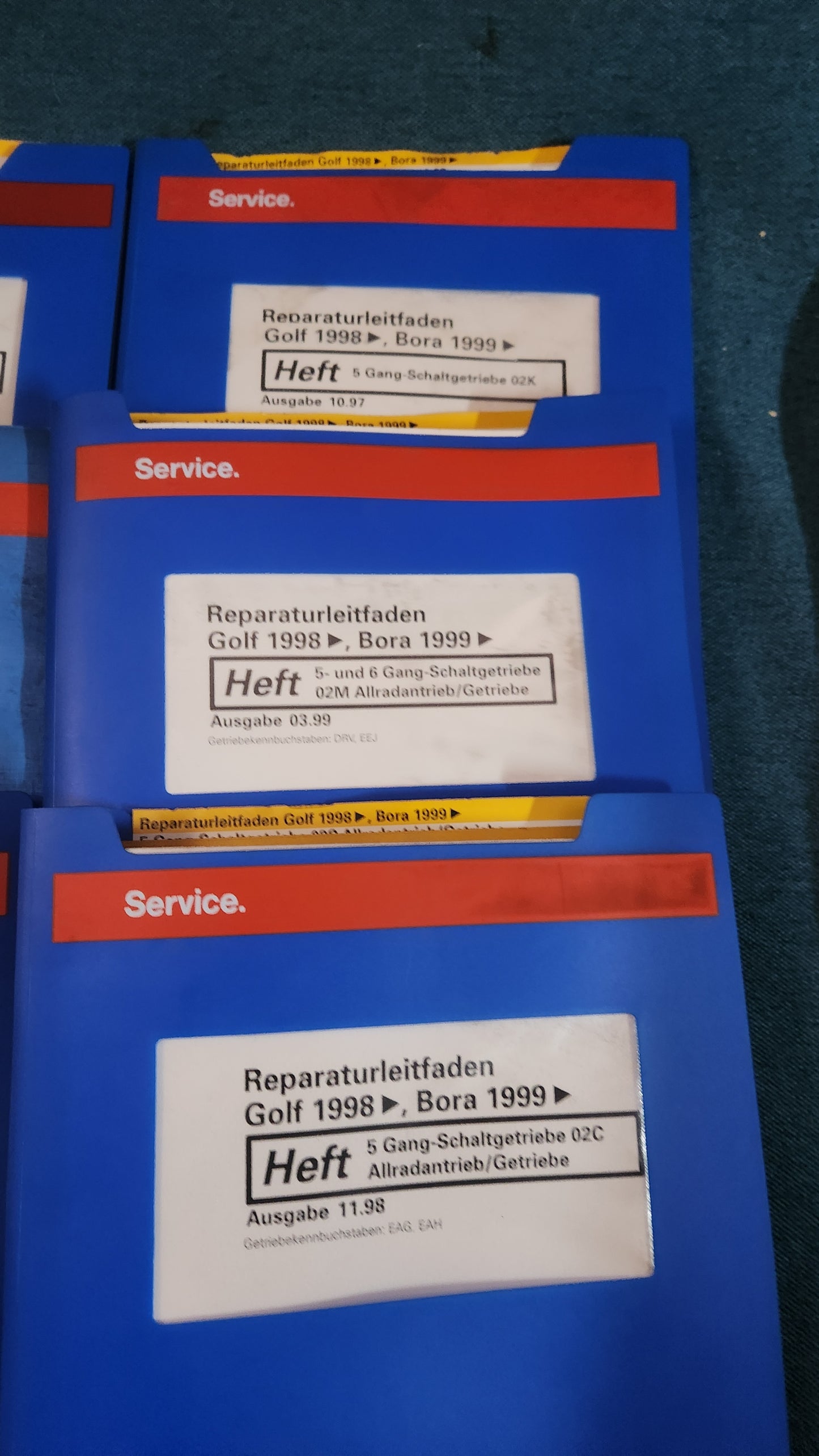 Golf 4 Bora Getriebe Reparaturleitfaden Werkstattbuch Z1