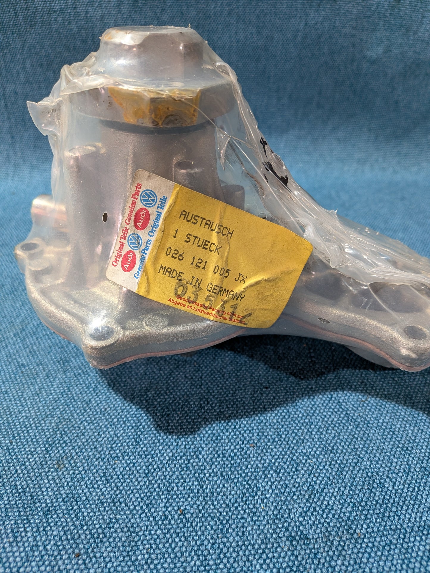 Wasserpumpe Caddy 14D/Golf/Jetta/1/2/Passat/B2/B3/T3 Bus/Audi 80/90/B2/B3 026121005JX NOS F3