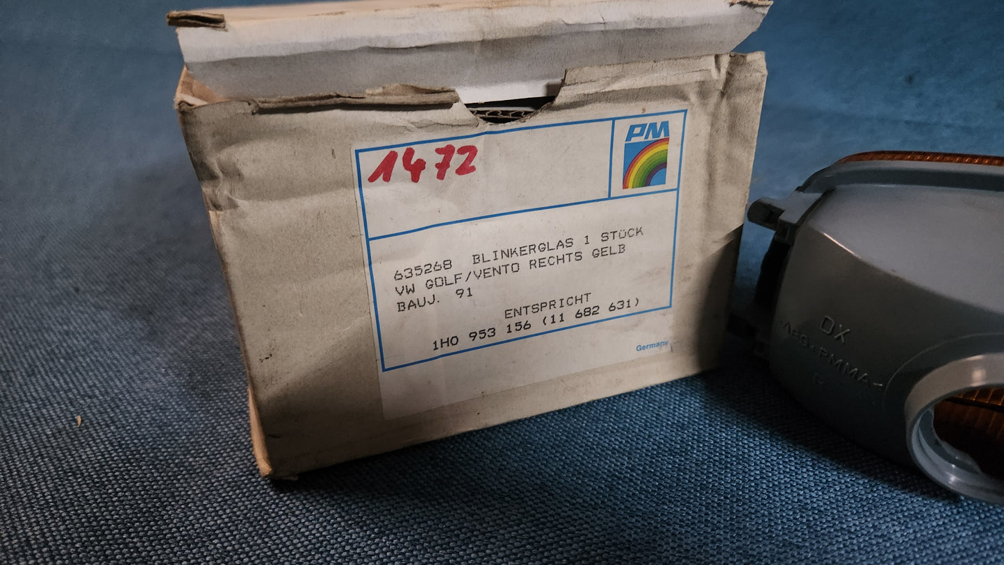 Golf 3 Blinker Rechts Aric 1H0953156 Nos A1