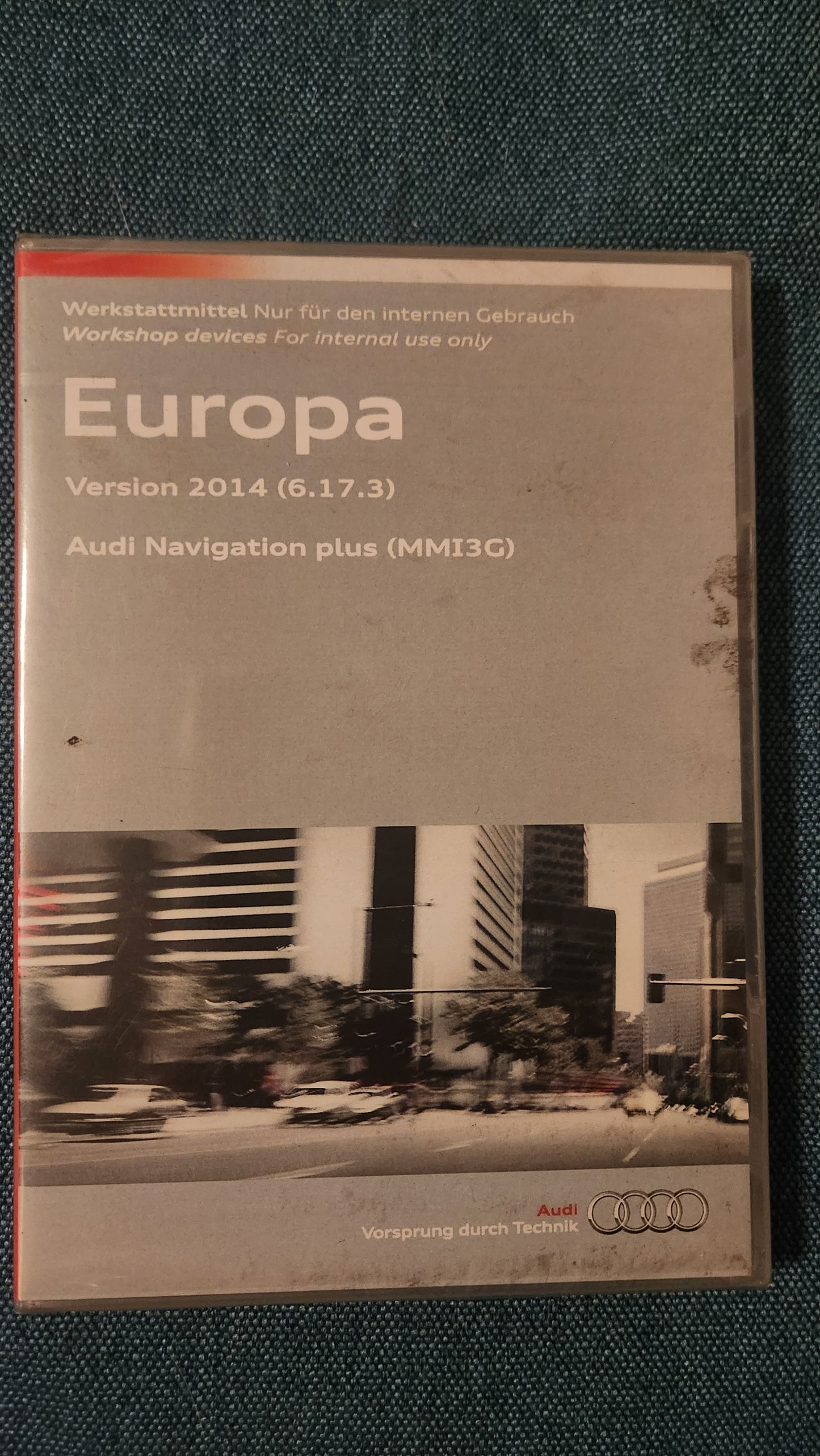 Audi Navigation CD Europa Version 2014 MMI3 G CD OVP