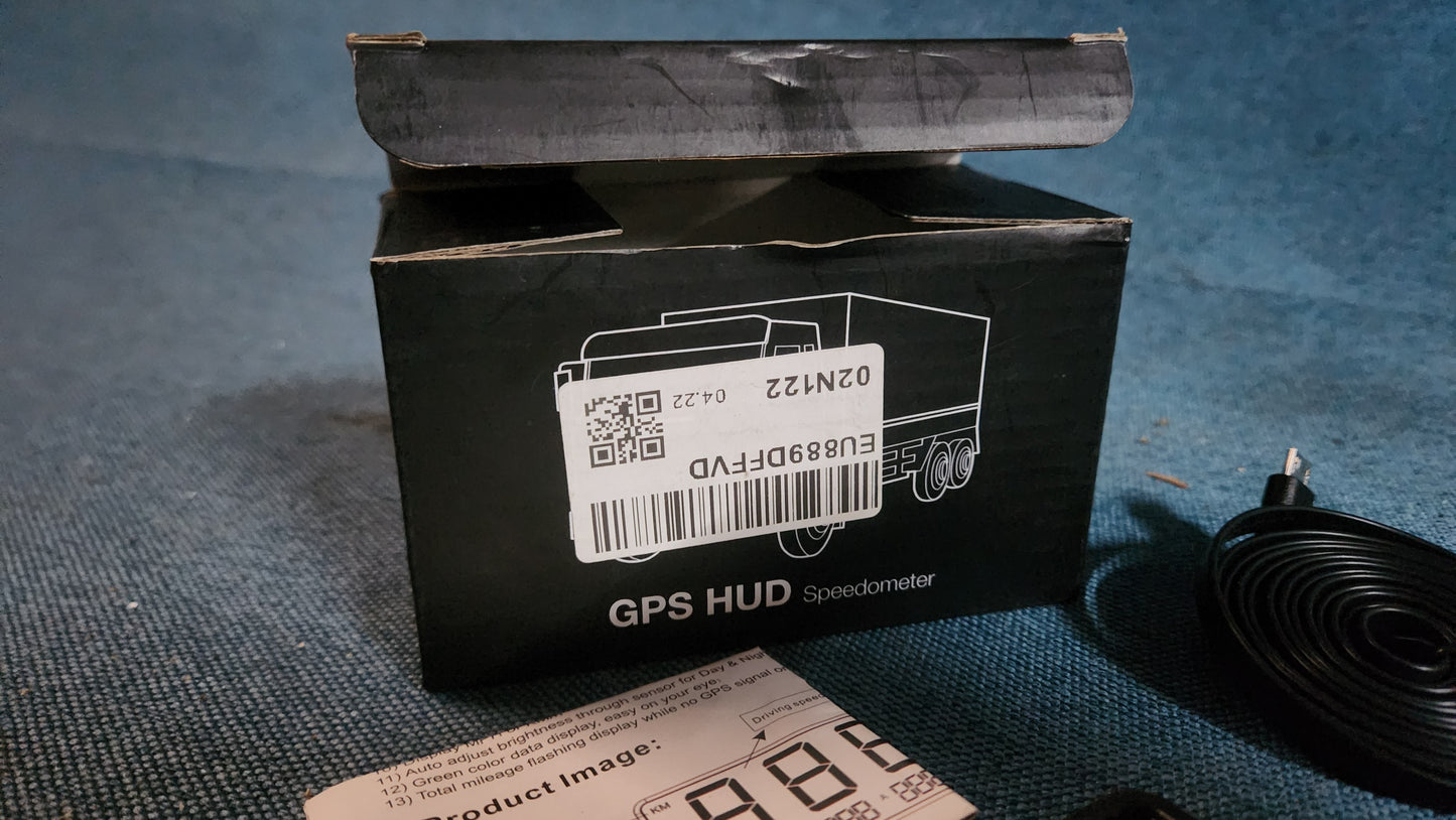 GPS HUD Speedometer Speedometer Vw Audi Bmw Mercedes Opel EU888DFFVD A1