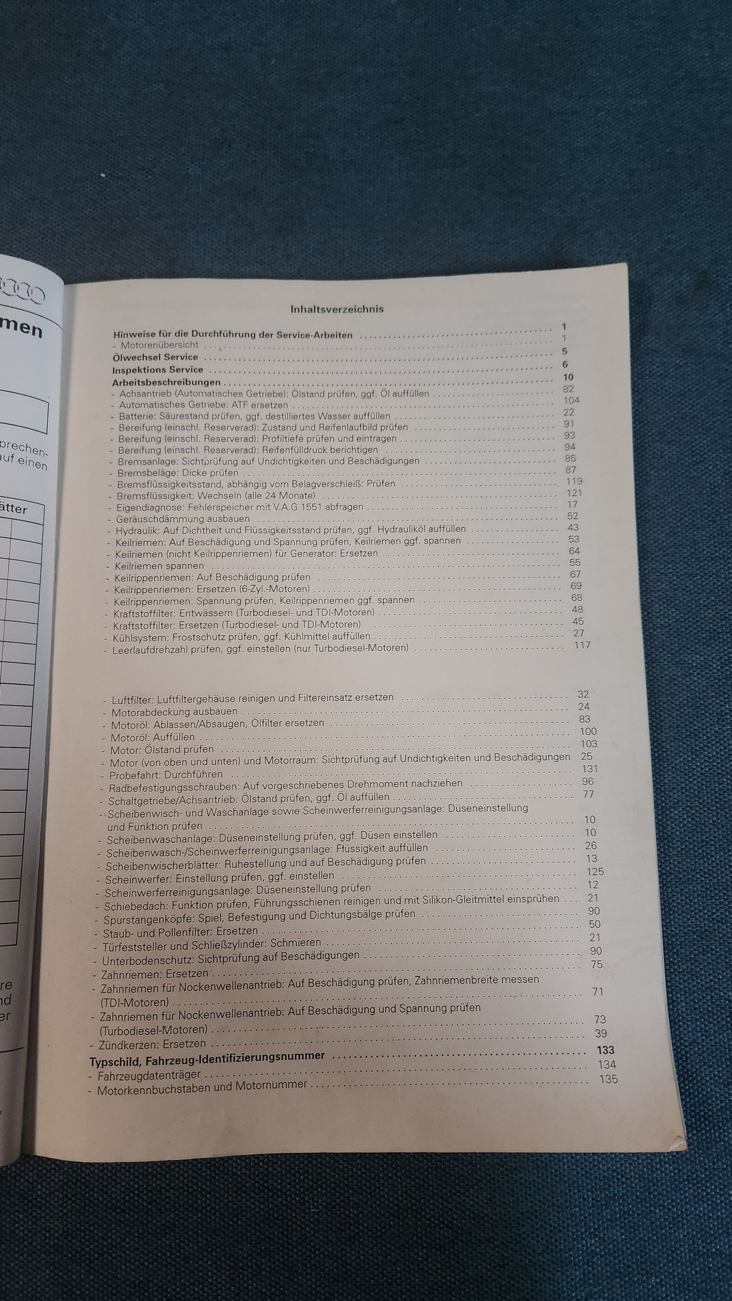Audi 80 B4 Typ89 1992 Instandhaltung genau genommen Reparaturleitfaden Werkstattbuch