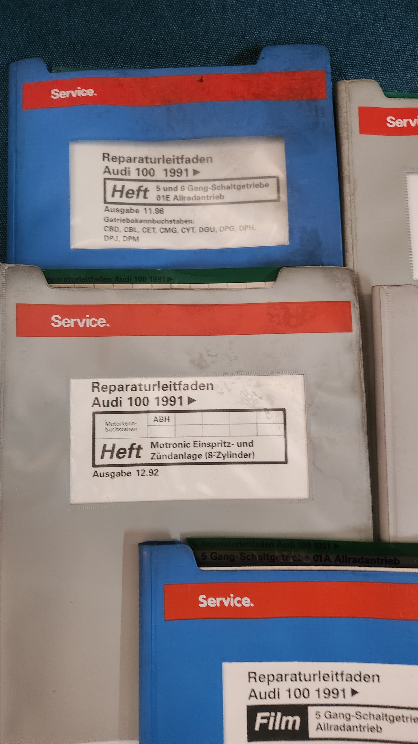 Audi 100 C4 Repair Manual Workshop Manual Z3