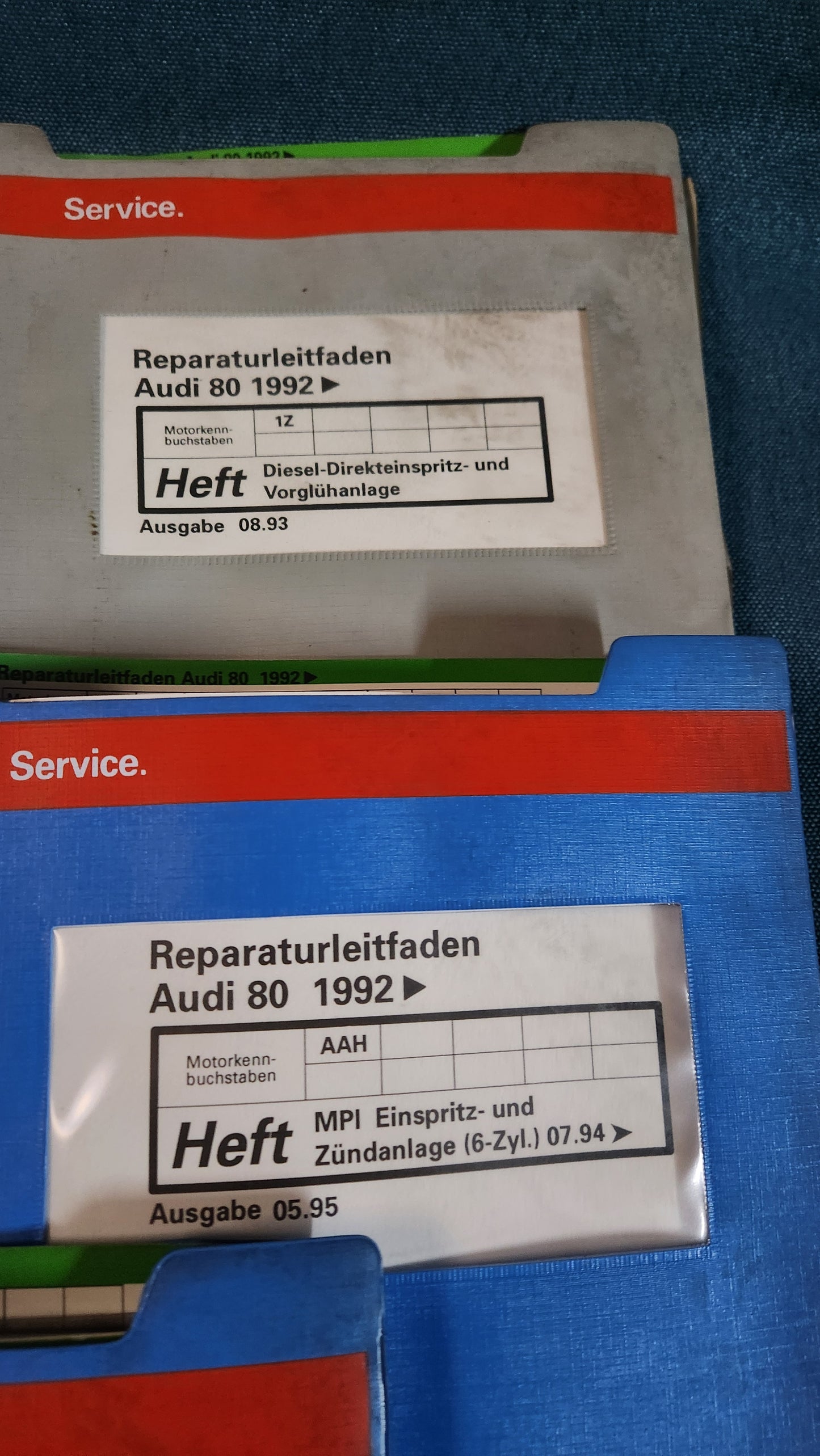 Audi 80 B4 Repair Manual Workshop Manual