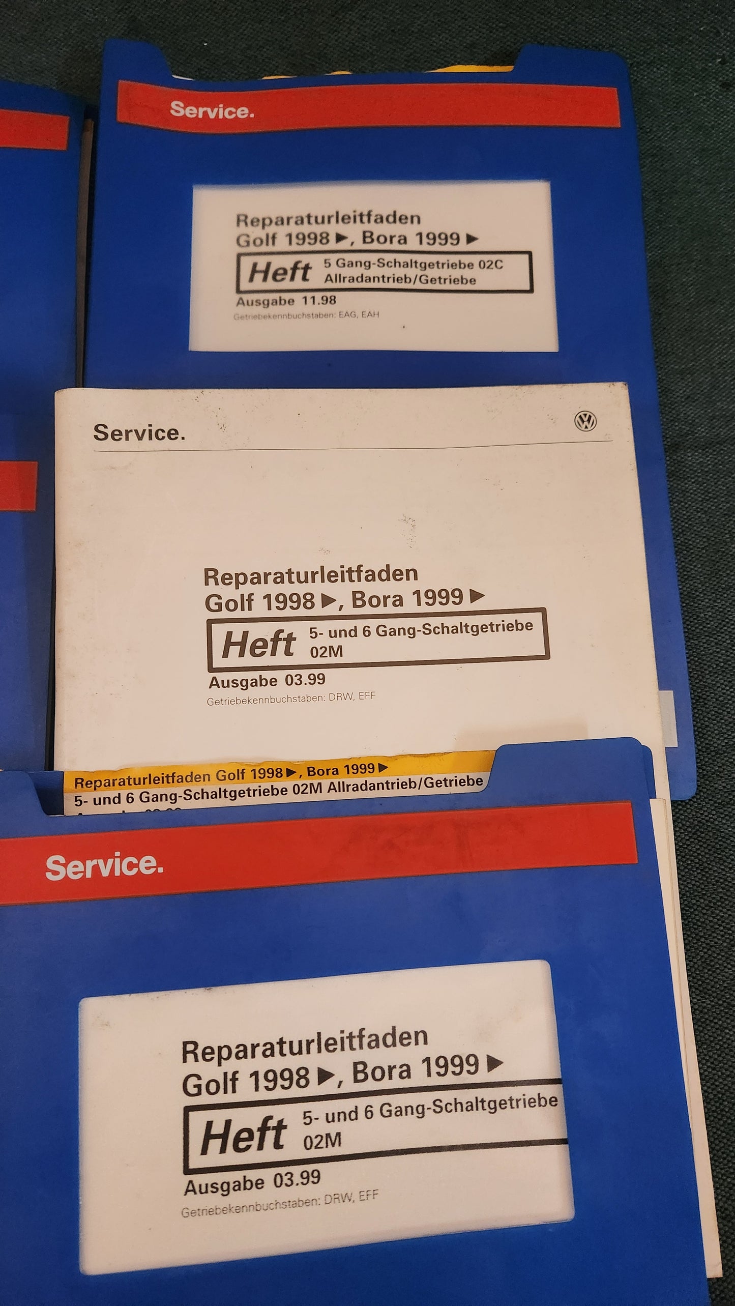 Golf 4 Bora Reparaturleitfaden Werkstattbuch Getriebe