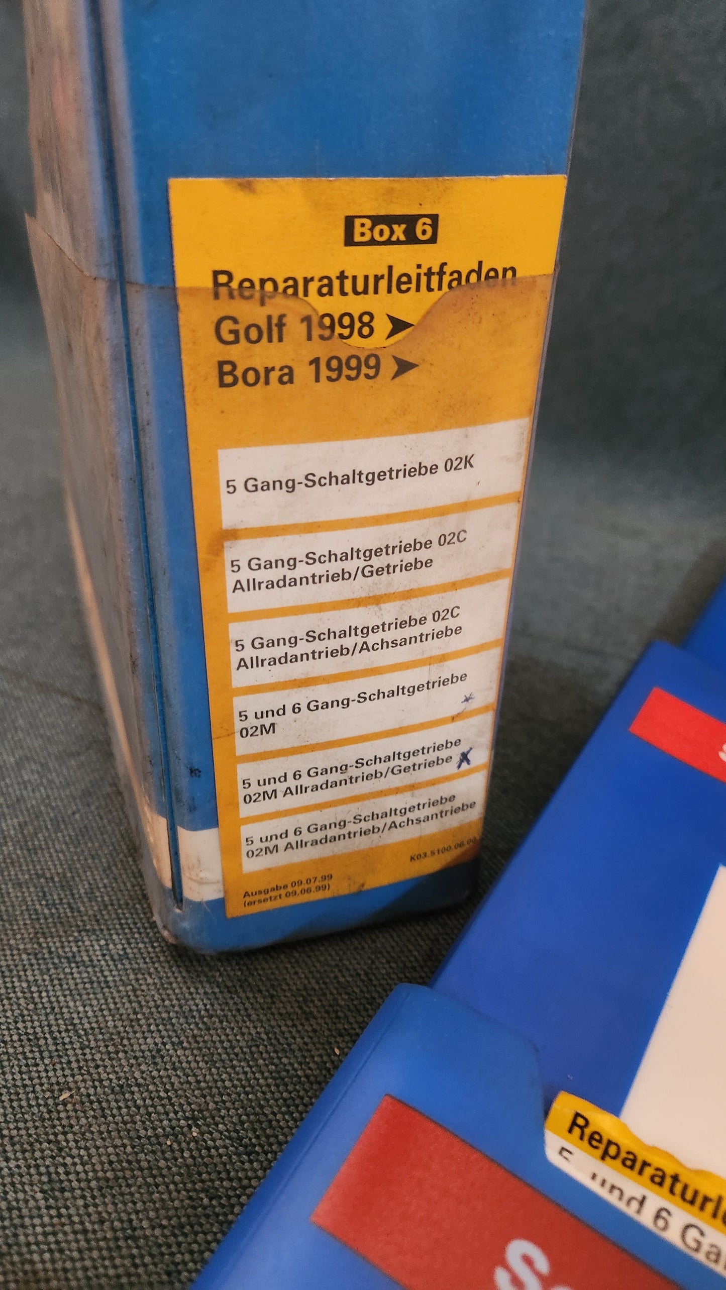 Golf 4 Bora Reparaturleitfaden Werkstattbuch Getriebe