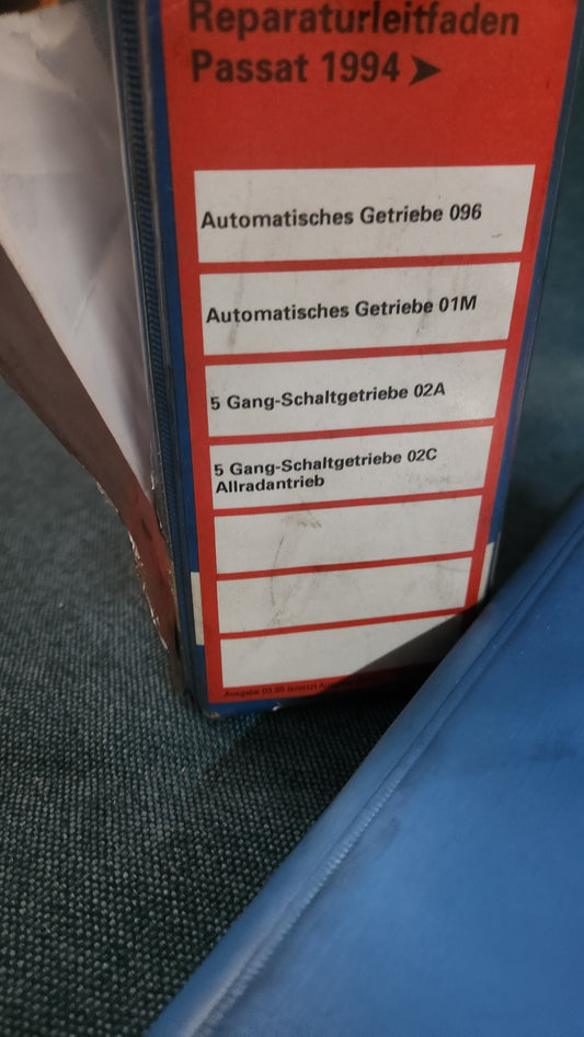 Passat B4 Repair Manual Workshop Manual