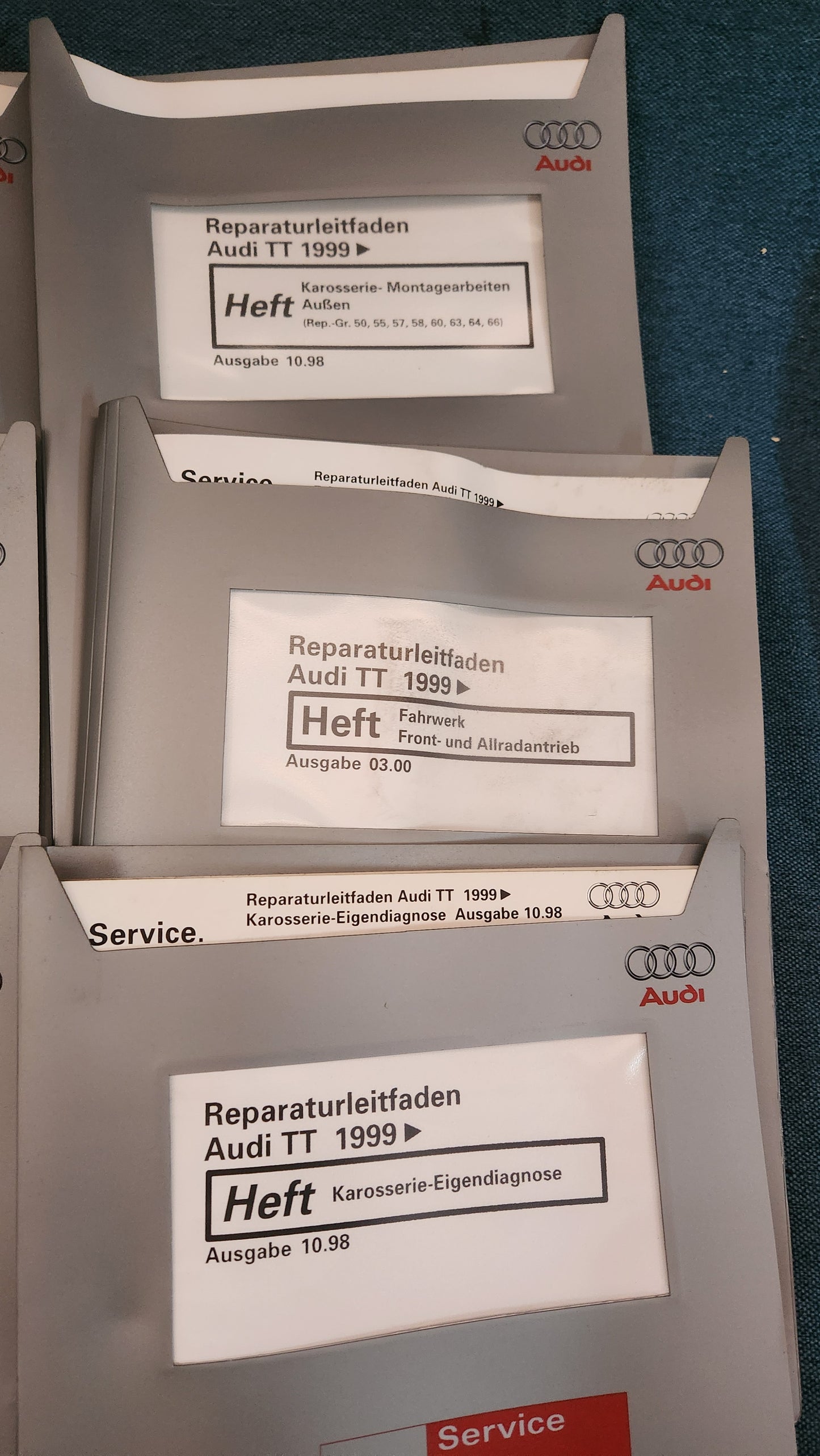 Audi TT 8N Reparaturleitfaden Werkstattbuch