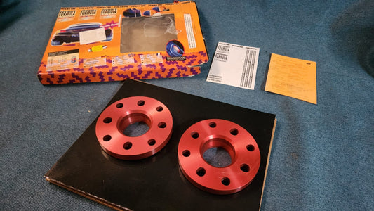 Folia Tec Distanzscheiben Alu Rot Spurplatten Verbreiterung 56mm Honda Civic Kia Rover Mitsubishi Tuning 41111 A1