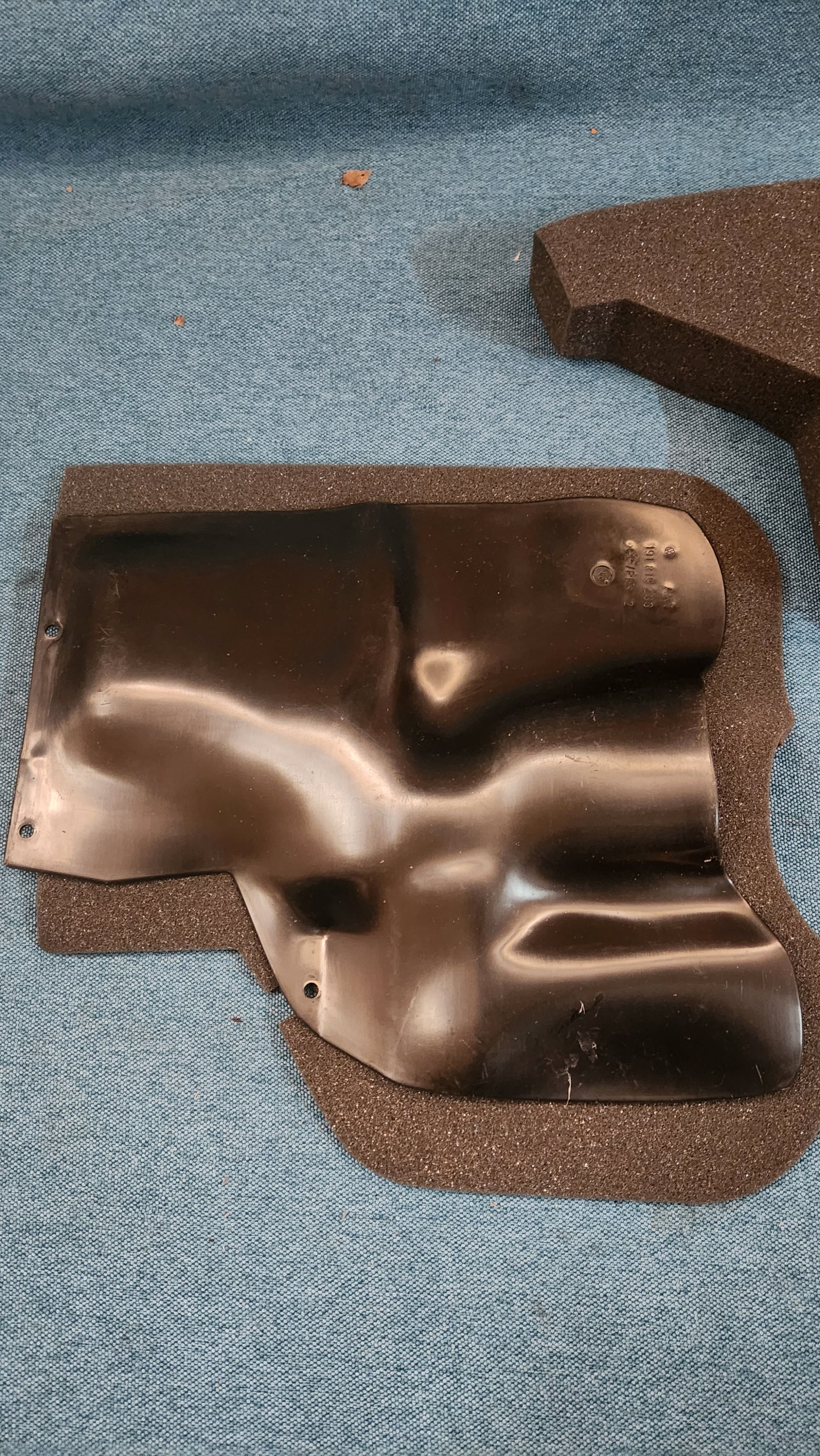 Wasserabweiser Dämmung Abdeckung Fußraum Golf/Jetta2 191819233 Nos Q2