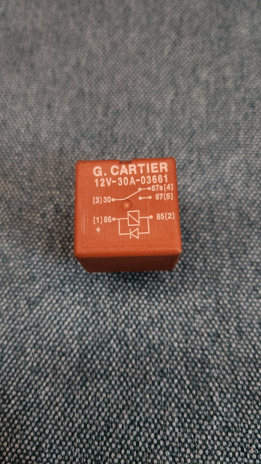 Operating Current Relay LT1/LT2/Mercedes Sprinter G. Cartier 12V-30A-03661 NOS/New A10