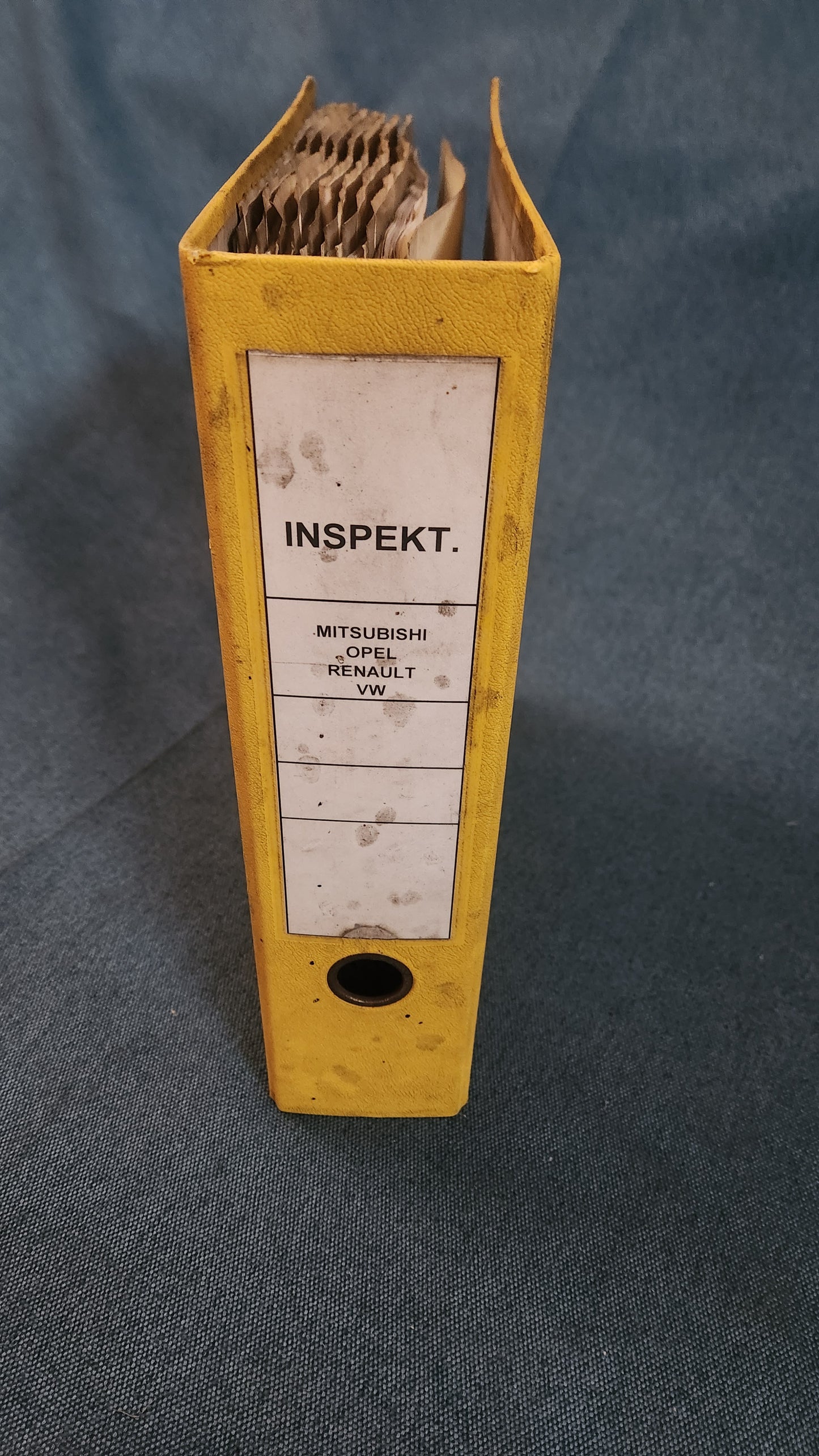 VW Opel Renault Inspektions Plan Ordner Werkstattbuch