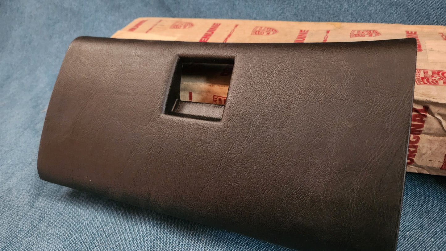 Handschuhfachdeckel Abdeckung Schwarz Porsche 928 92855205303 Nos Q3
